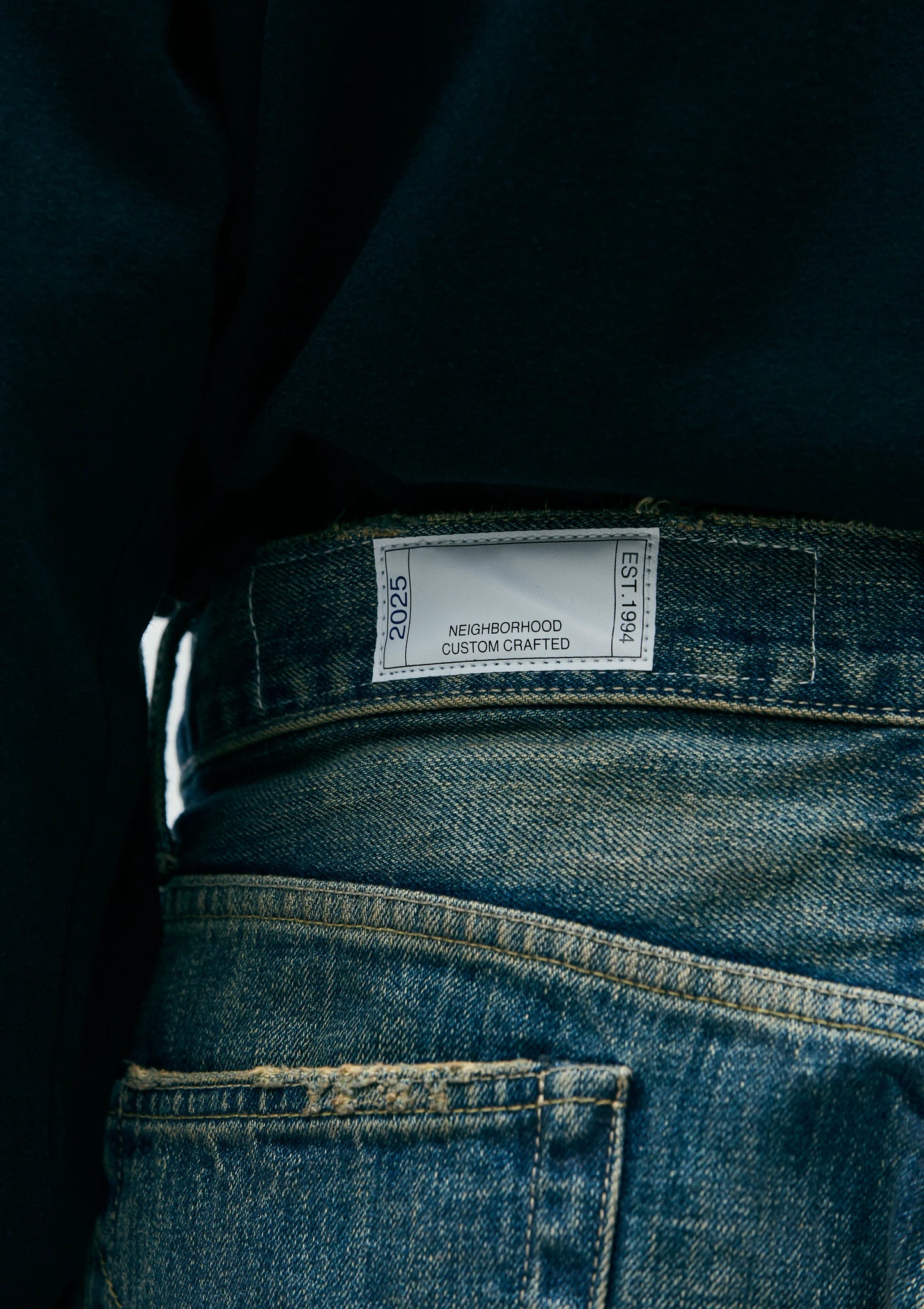 SAVAGE DENIM DP WIDE PANTS