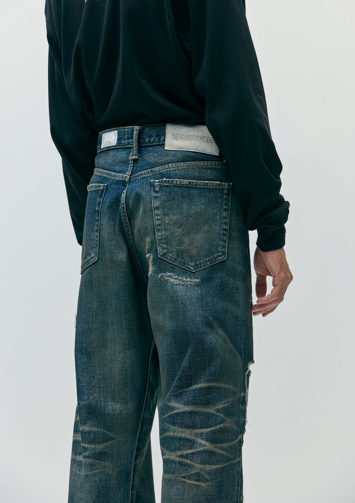SAVAGE DENIM DP BASIC PANTS
