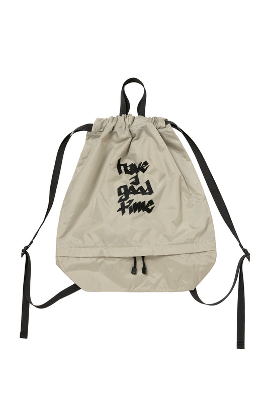 HANDSTYLE LOGO EMB DRAWSTRING BAG