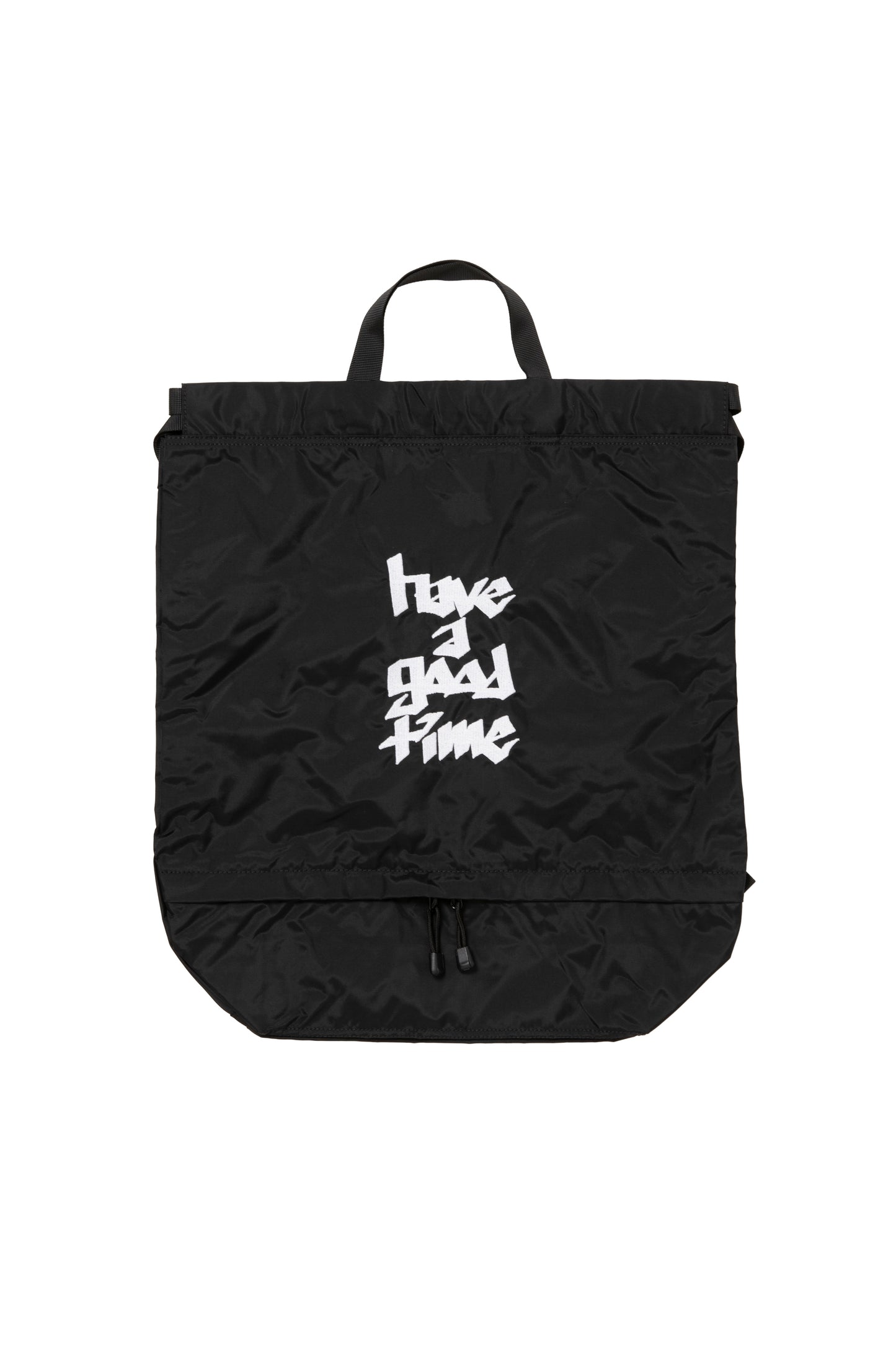 HANDSTYLE LOGO EMB DRAWSTRING BAG