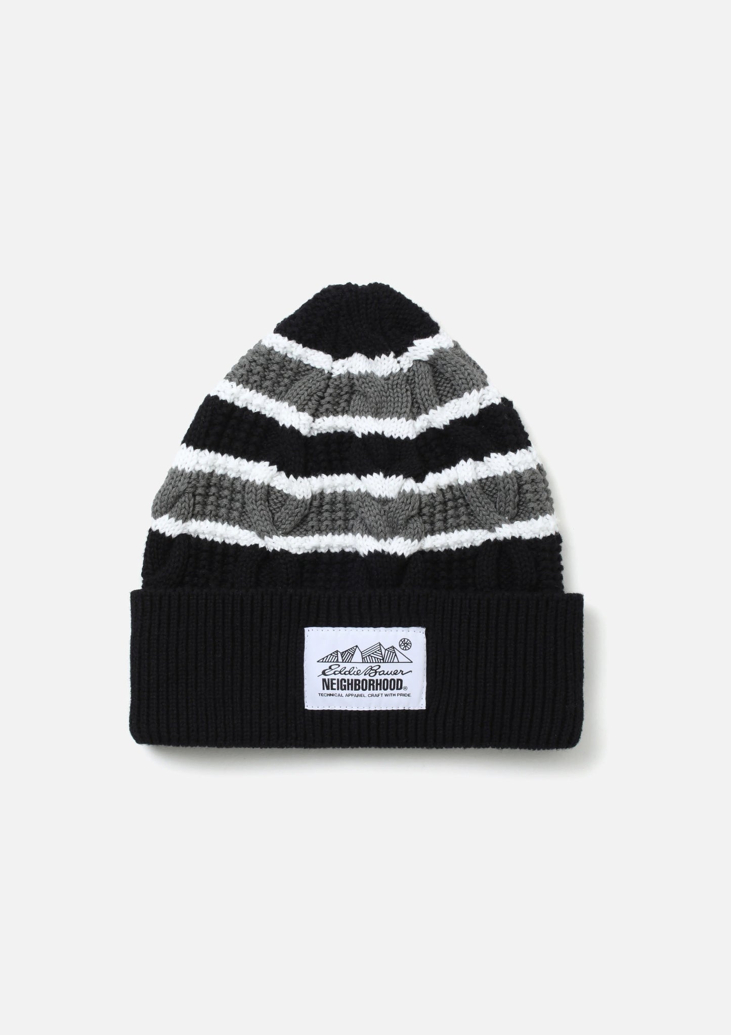 NH × EDDIE BAUER. BORDER CABLE BEANIE
