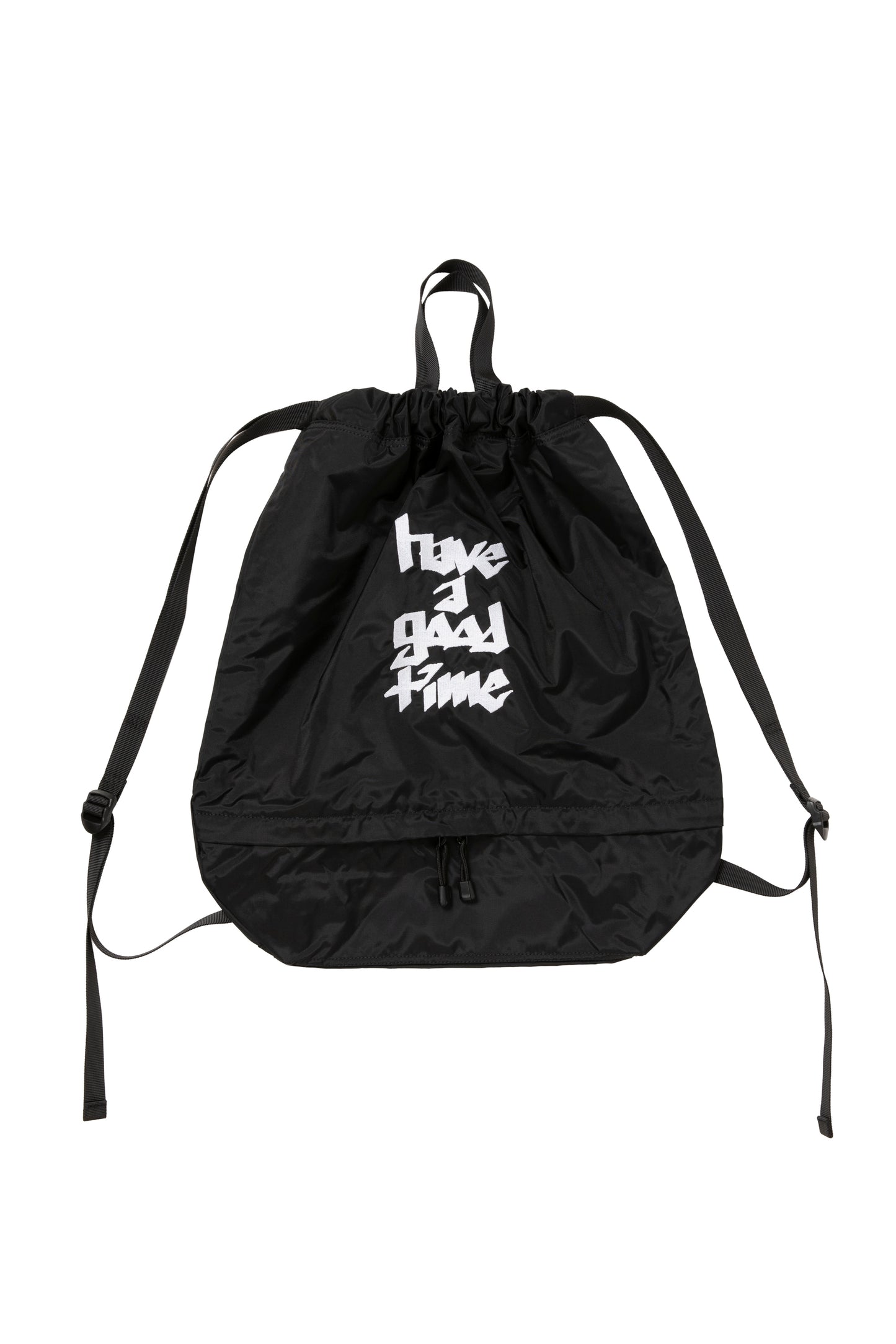 HANDSTYLE LOGO EMB DRAWSTRING BAG