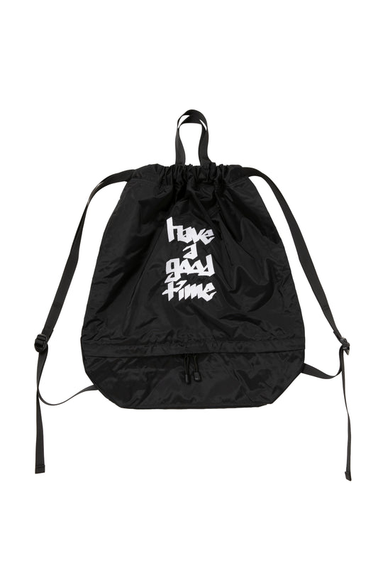 HANDSTYLE LOGO EMB DRAWSTRING BAG