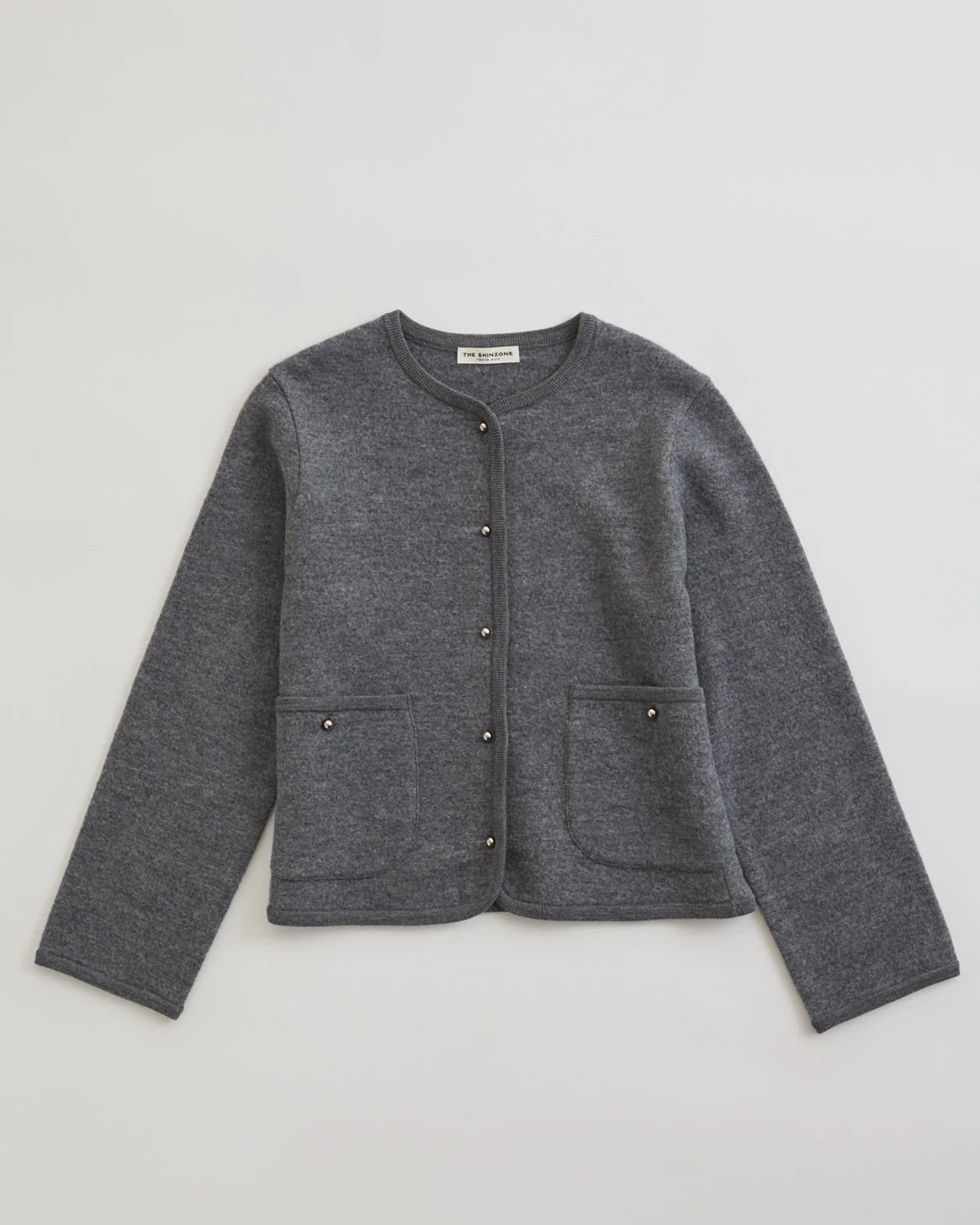 WOOL KNIT JACKET