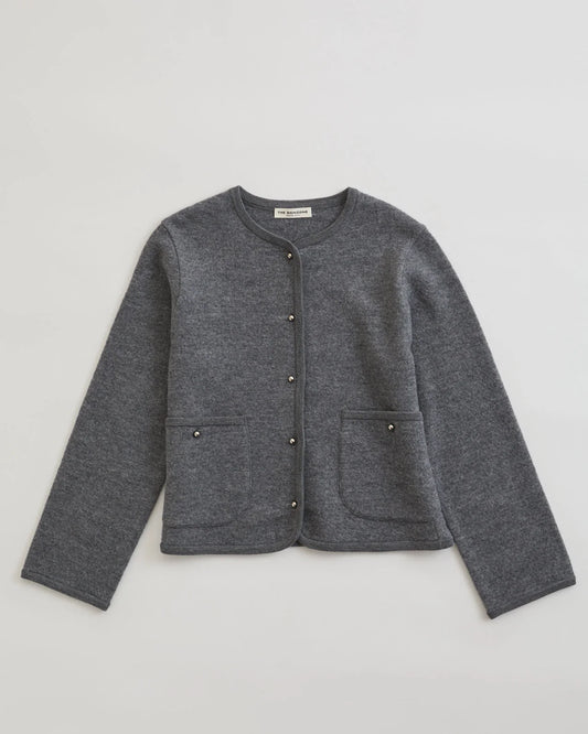 WOOL KNIT JACKET