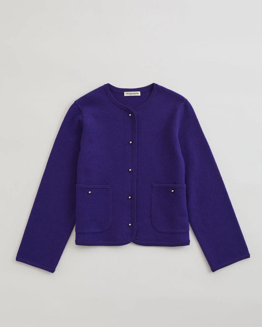 WOOL KNIT JACKET
