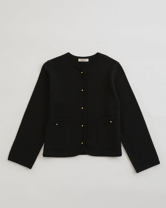 WOOL KNIT JACKET