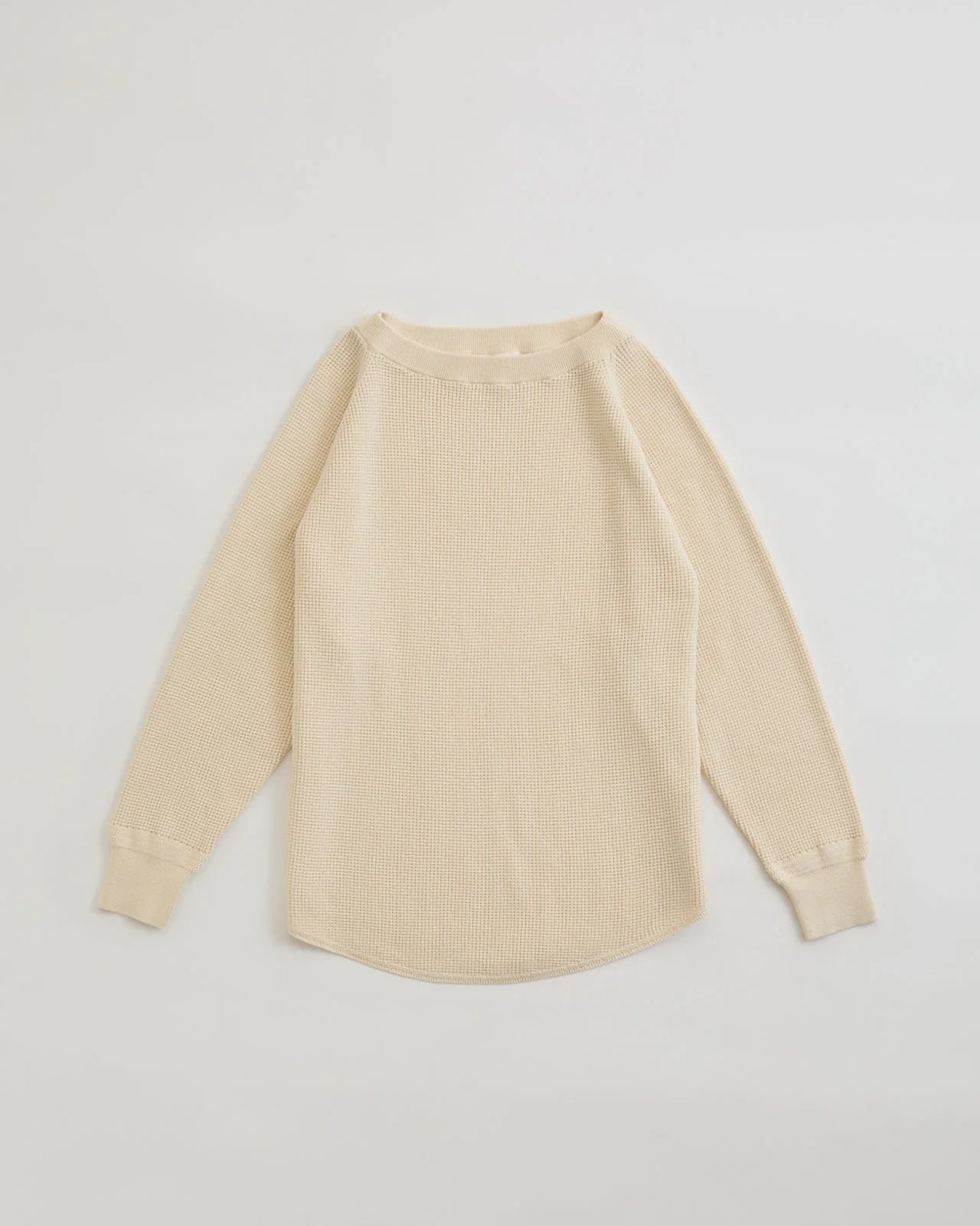 WAFFLE KNIT PULLOVER