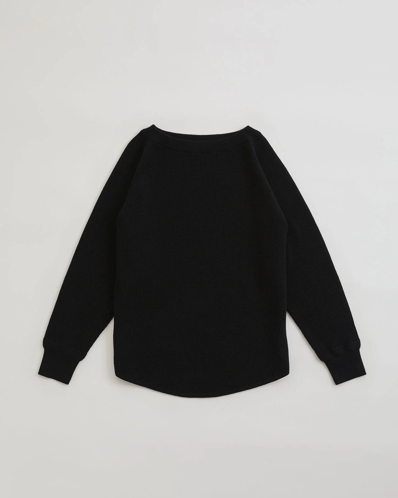 WAFFLE KNIT PULLOVER