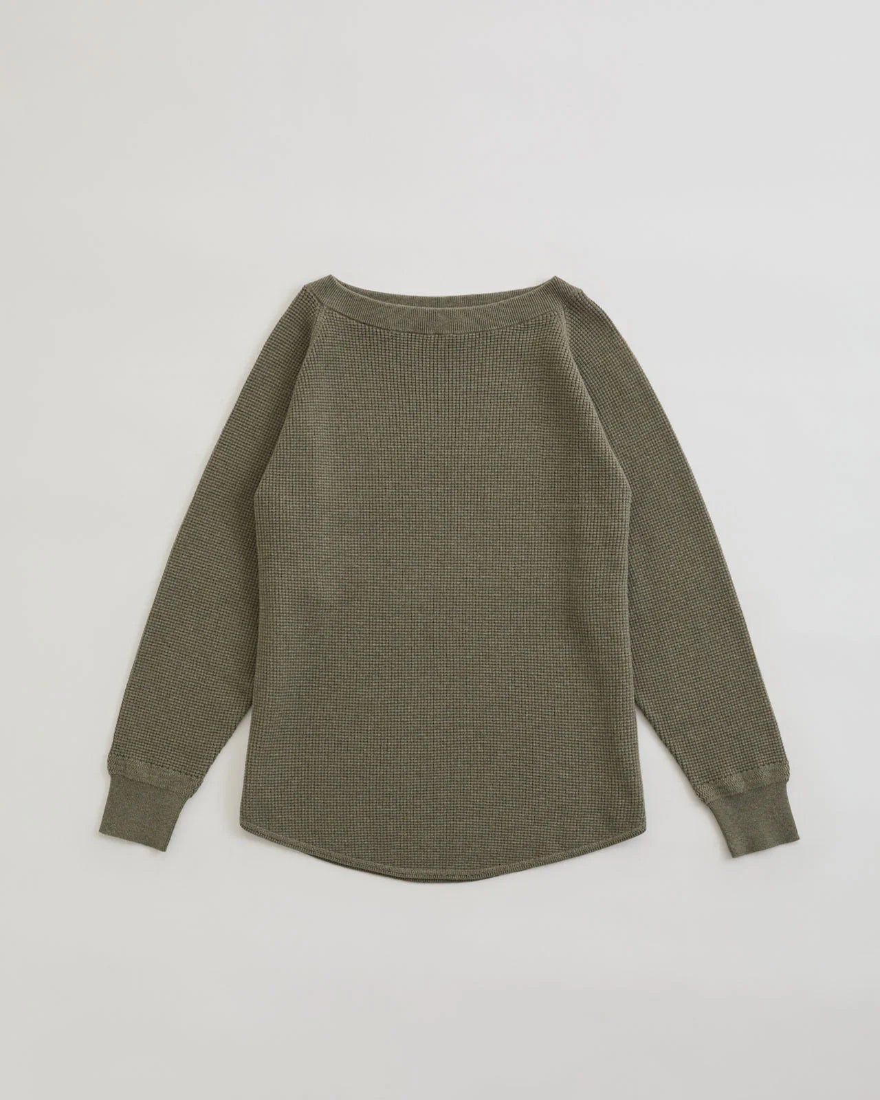 WAFFLE KNIT PULLOVER