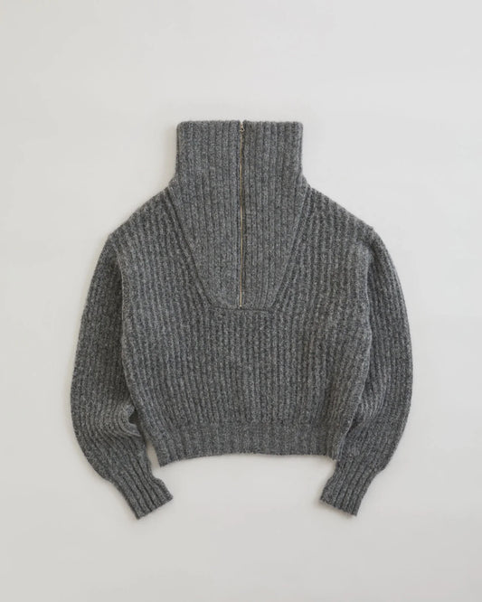DUFFY HALF ZIP KNIT