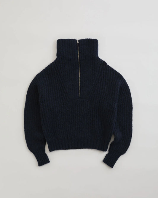 DUFFY HALF ZIP KNIT
