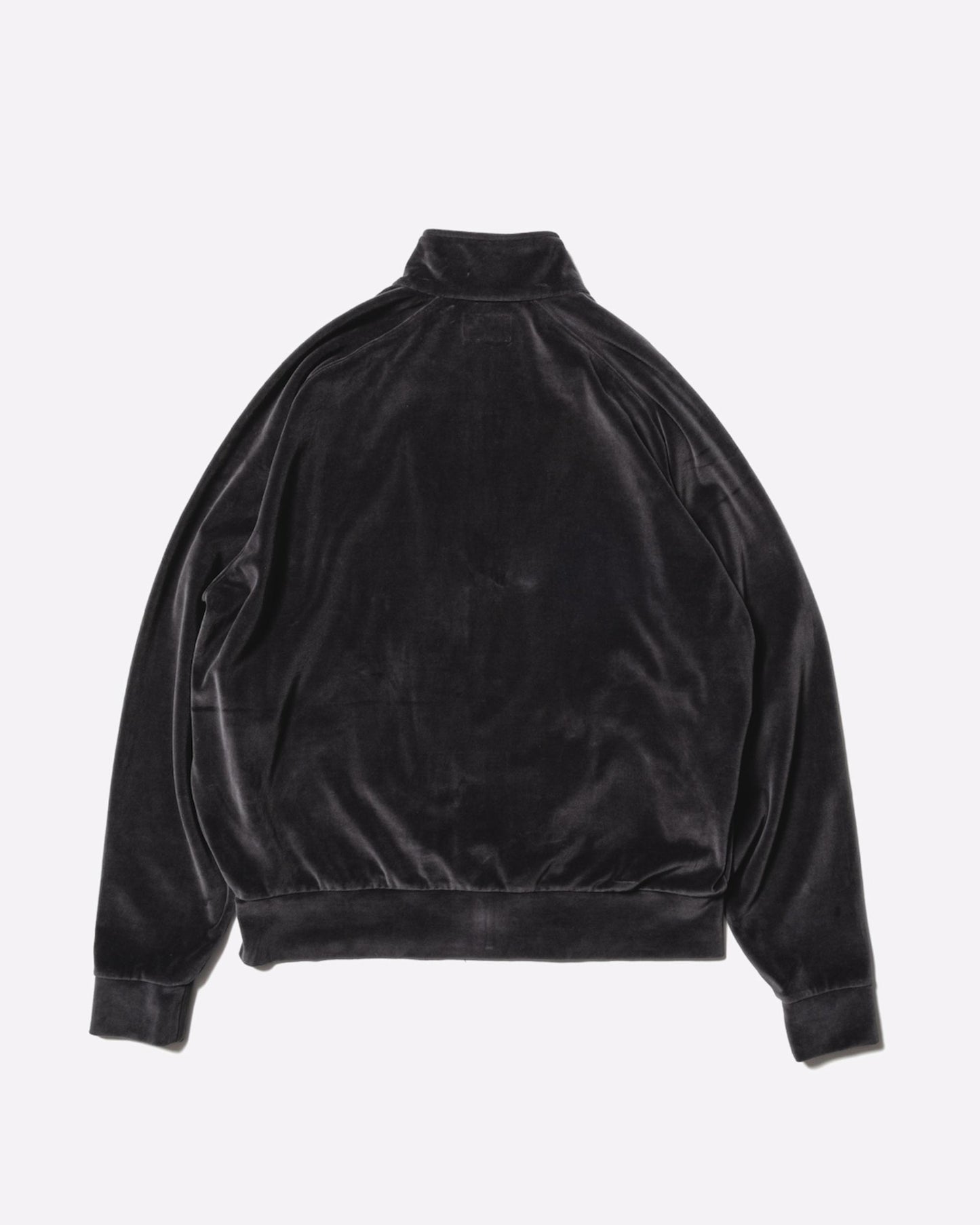 Unlikely Velour Track Jacket  GRAY