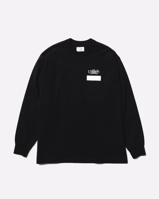 Unlikely Team Tee Long Sleeve BLACK