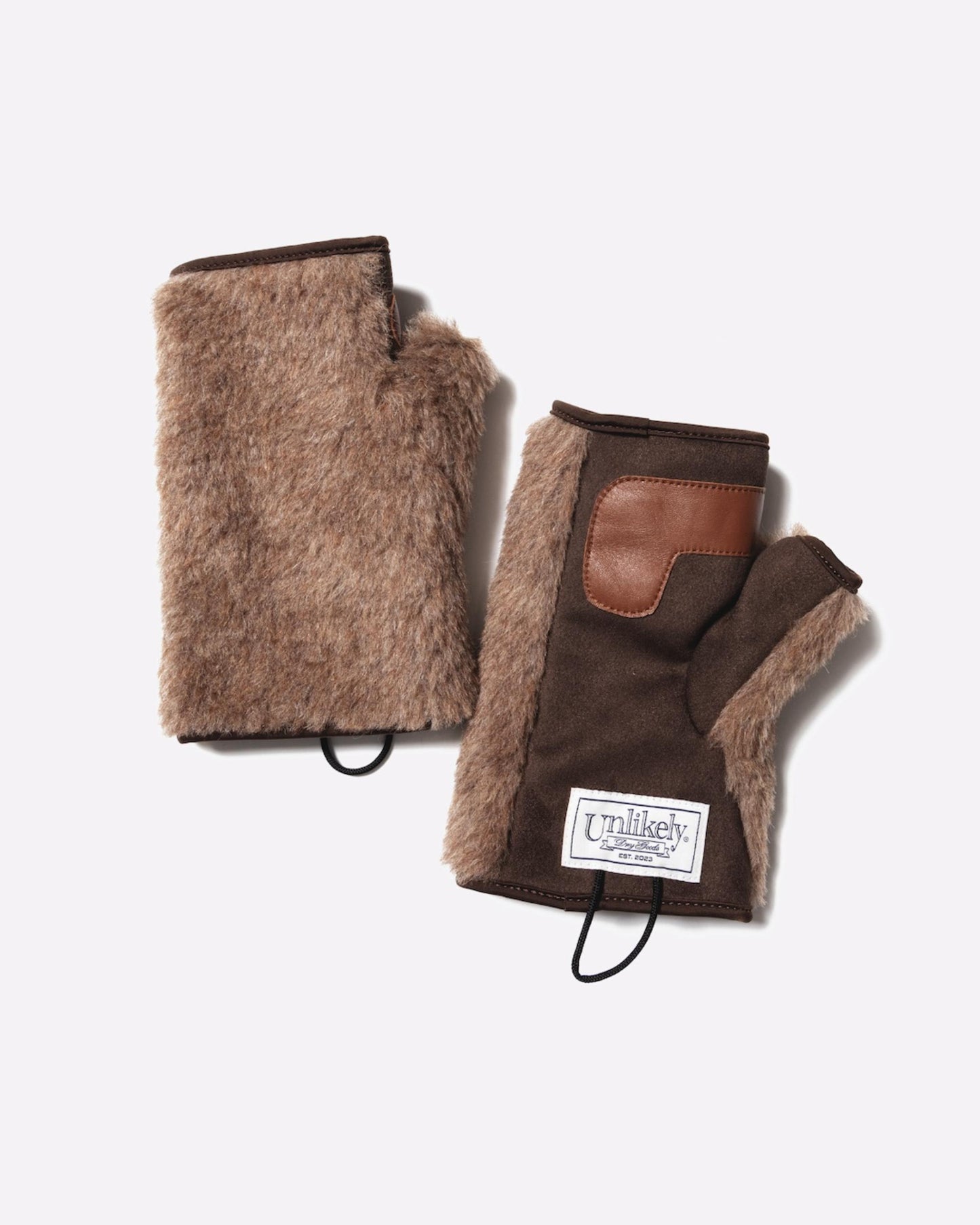 Unlikely Bear Hand Glove  BROWN