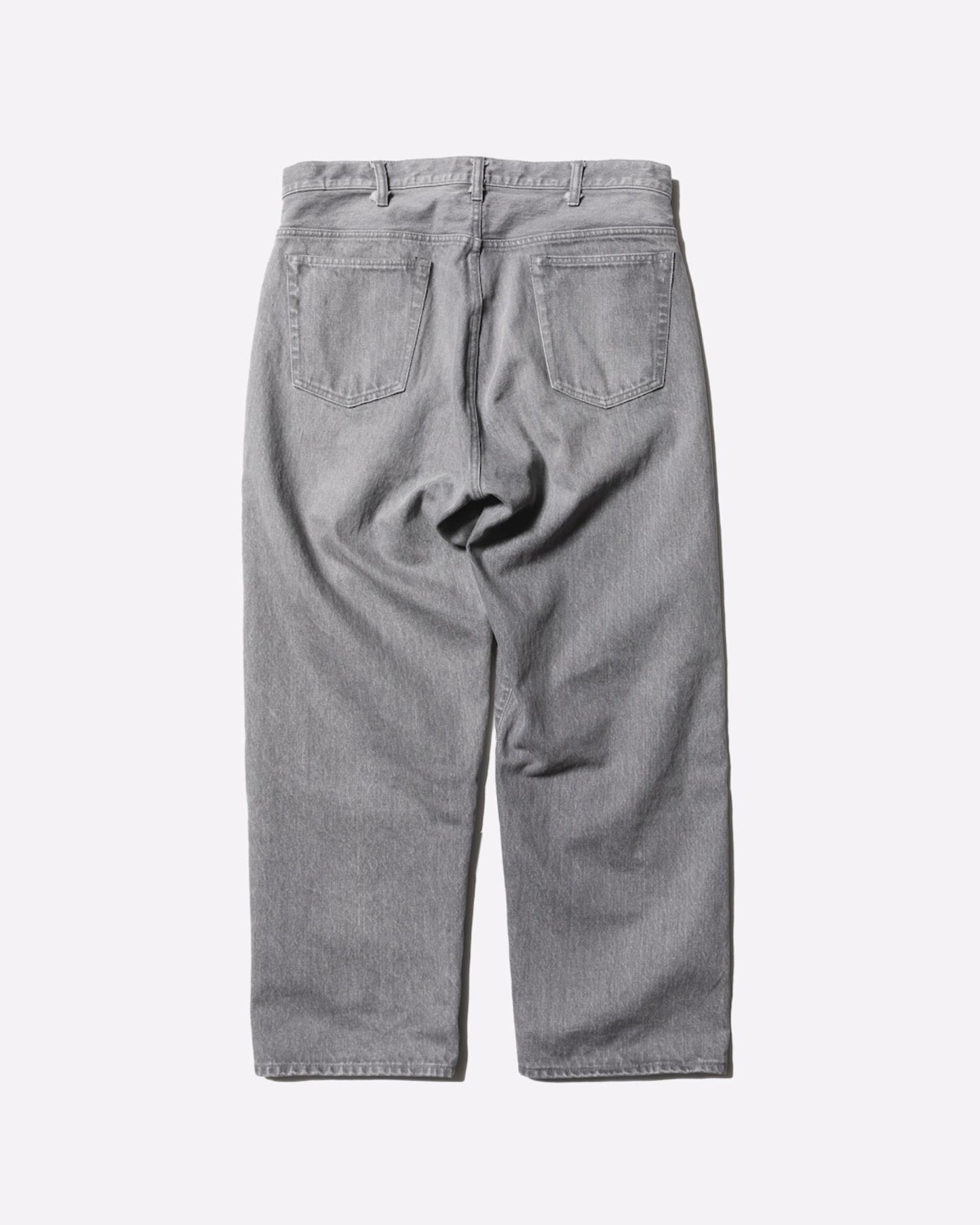 Unlikely Time Travel Jean Wide Gray Denim