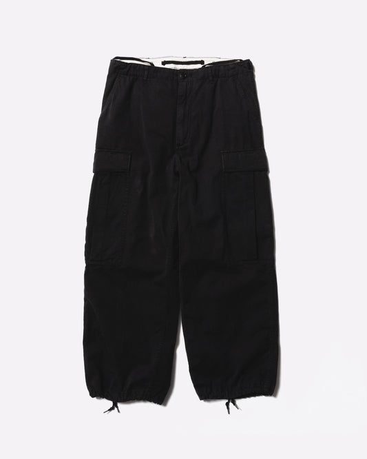 Unlikely Big Side Pocket BDU Pants  BLACK
