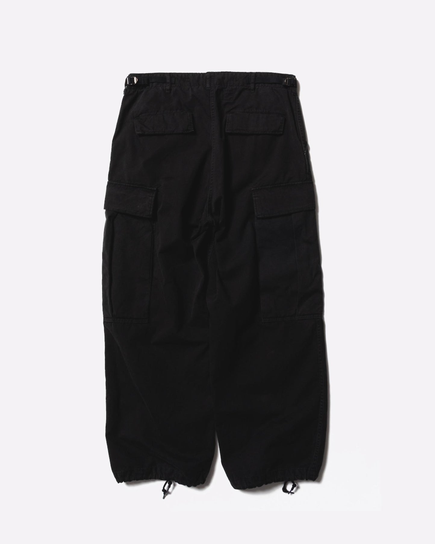 Unlikely Big Side Pocket BDU Pants  BLACK