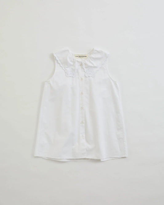 LACE COLLAR BLOUSE