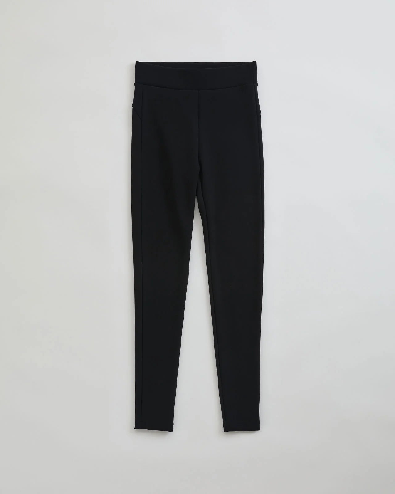 KNIT GEORGETTE LEGGINGS