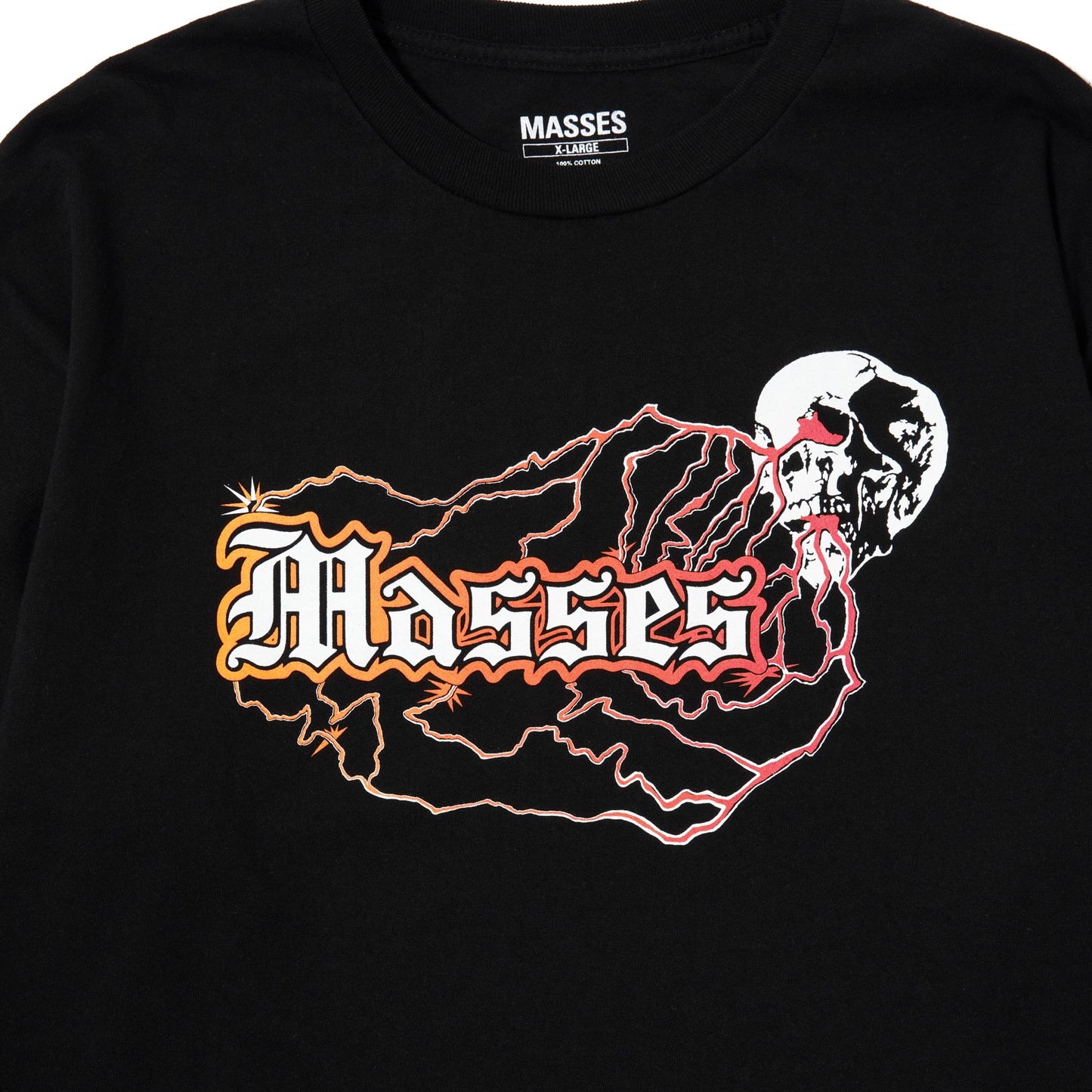 T-SHIRT L/S SKULL THUNDER