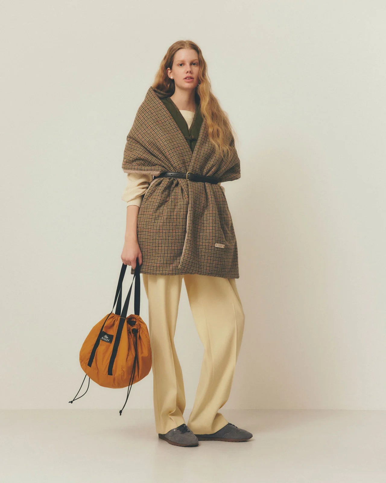 WAFFLE KNIT PULLOVER