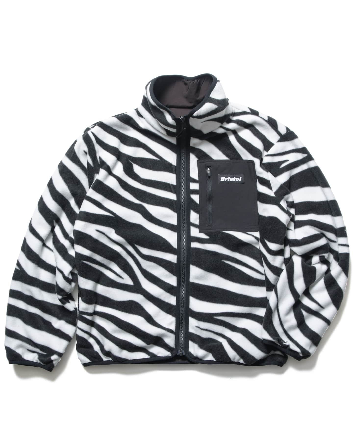 クリスマスツリー特価！ AW23 ZEBRA FLEECE REVERSIBLE JACKET