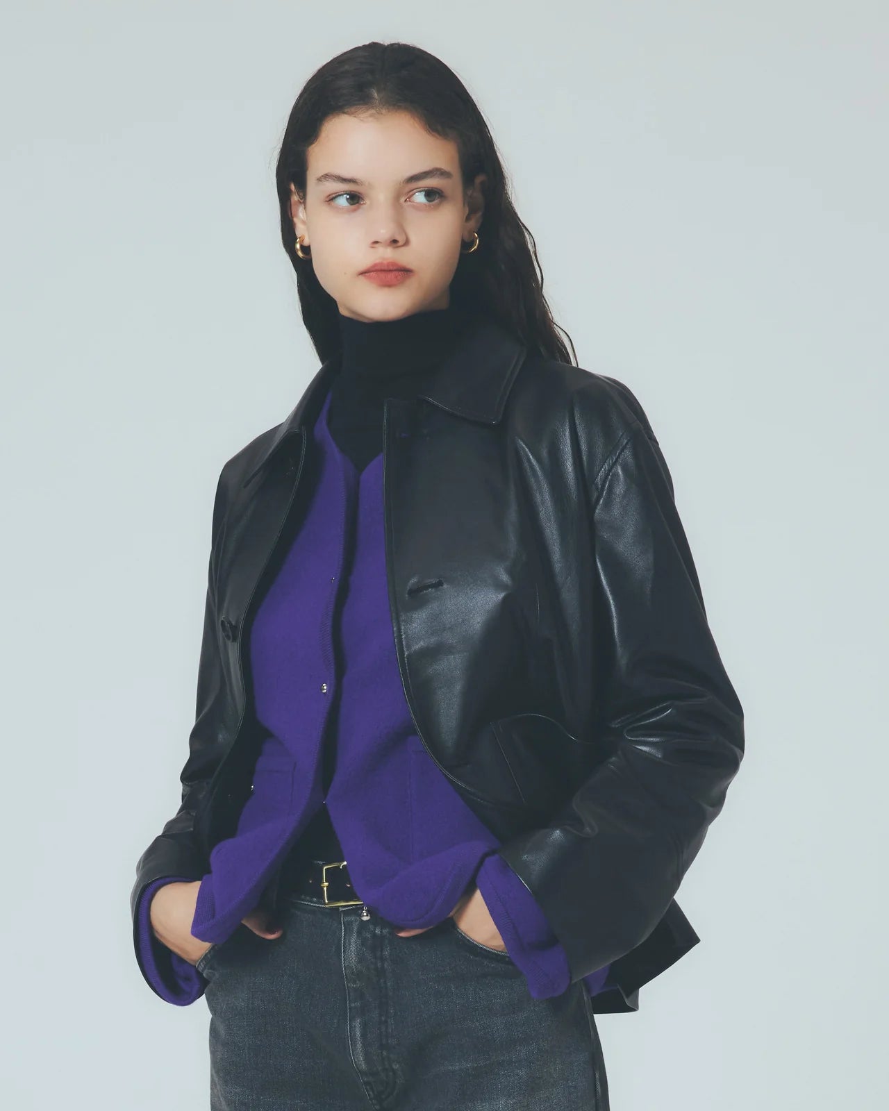 WOOL KNIT JACKET