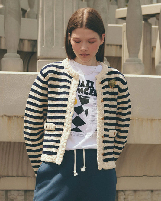 CROCHET KNIT JACKET
