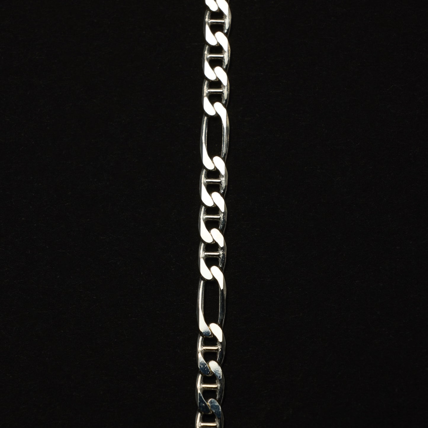 Stud Link Figaro Narrow Chain