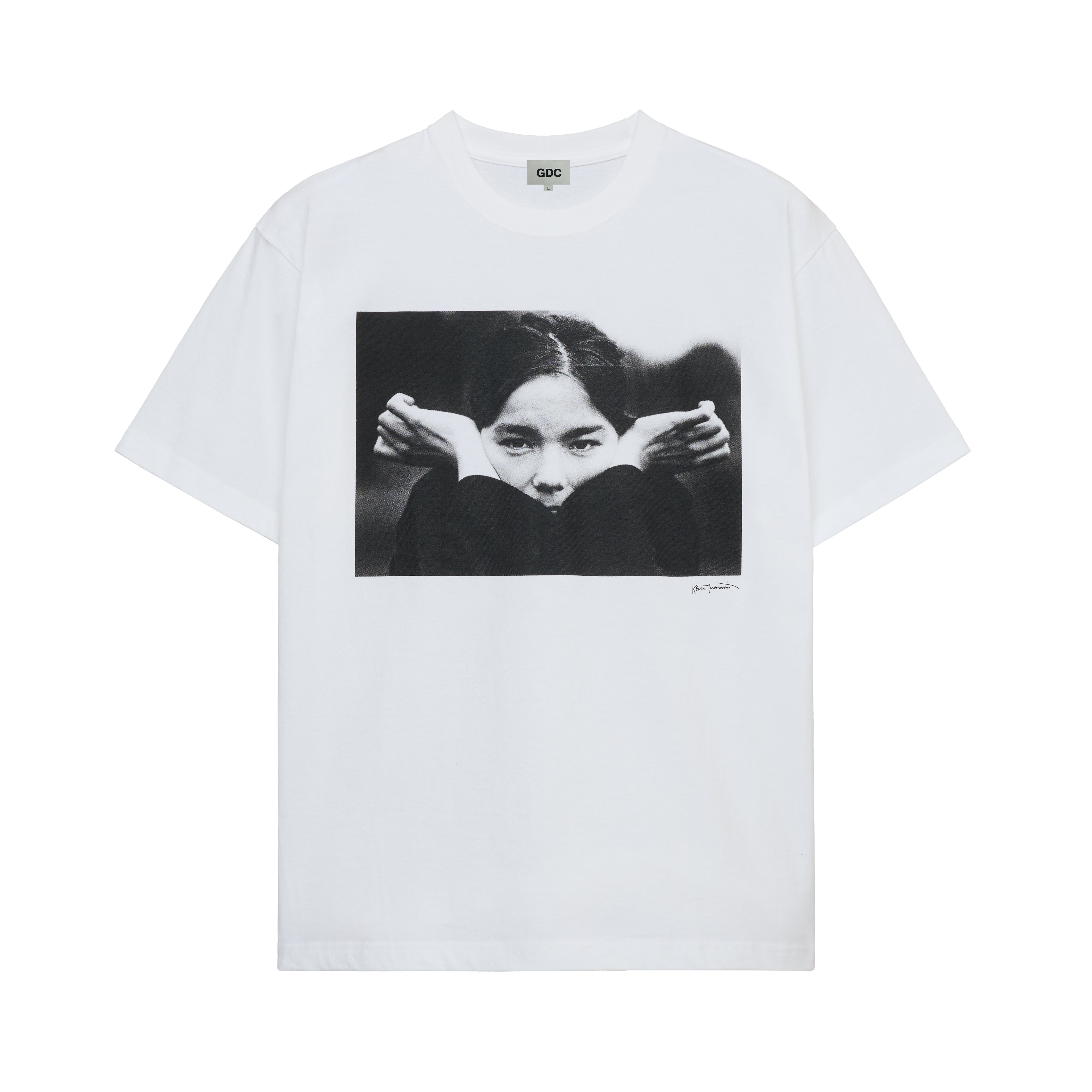 ビッグベア Bjork by Kevin Cummins×GDC】Monochrome Tee – TIME AFTER TIME