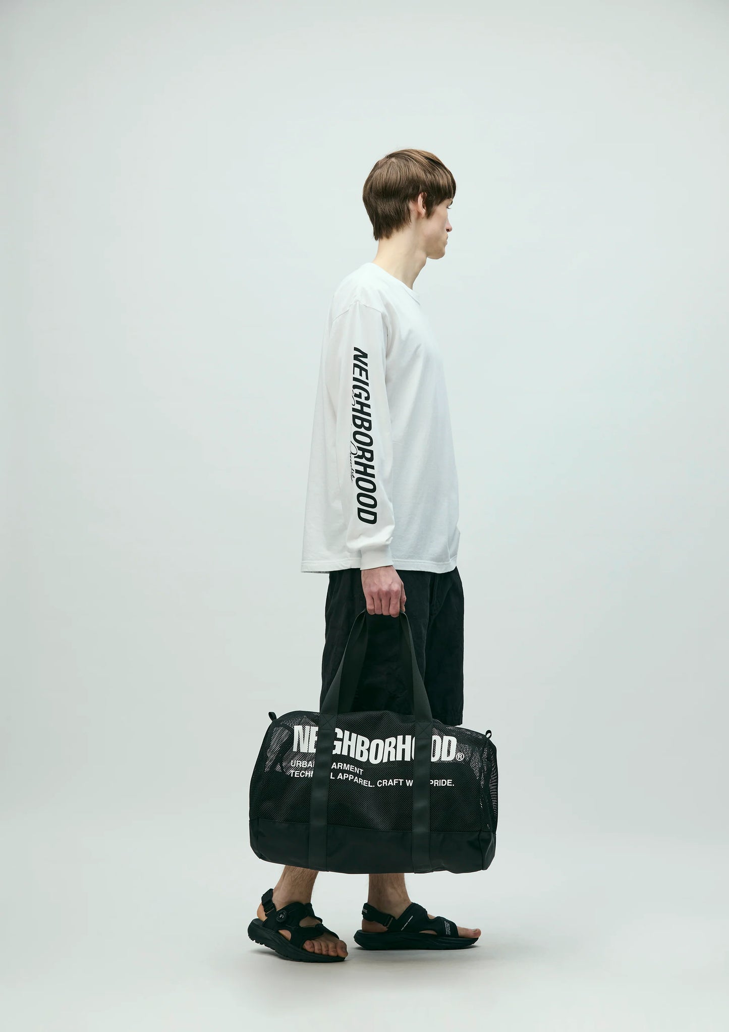 MESH BOSTON BAG