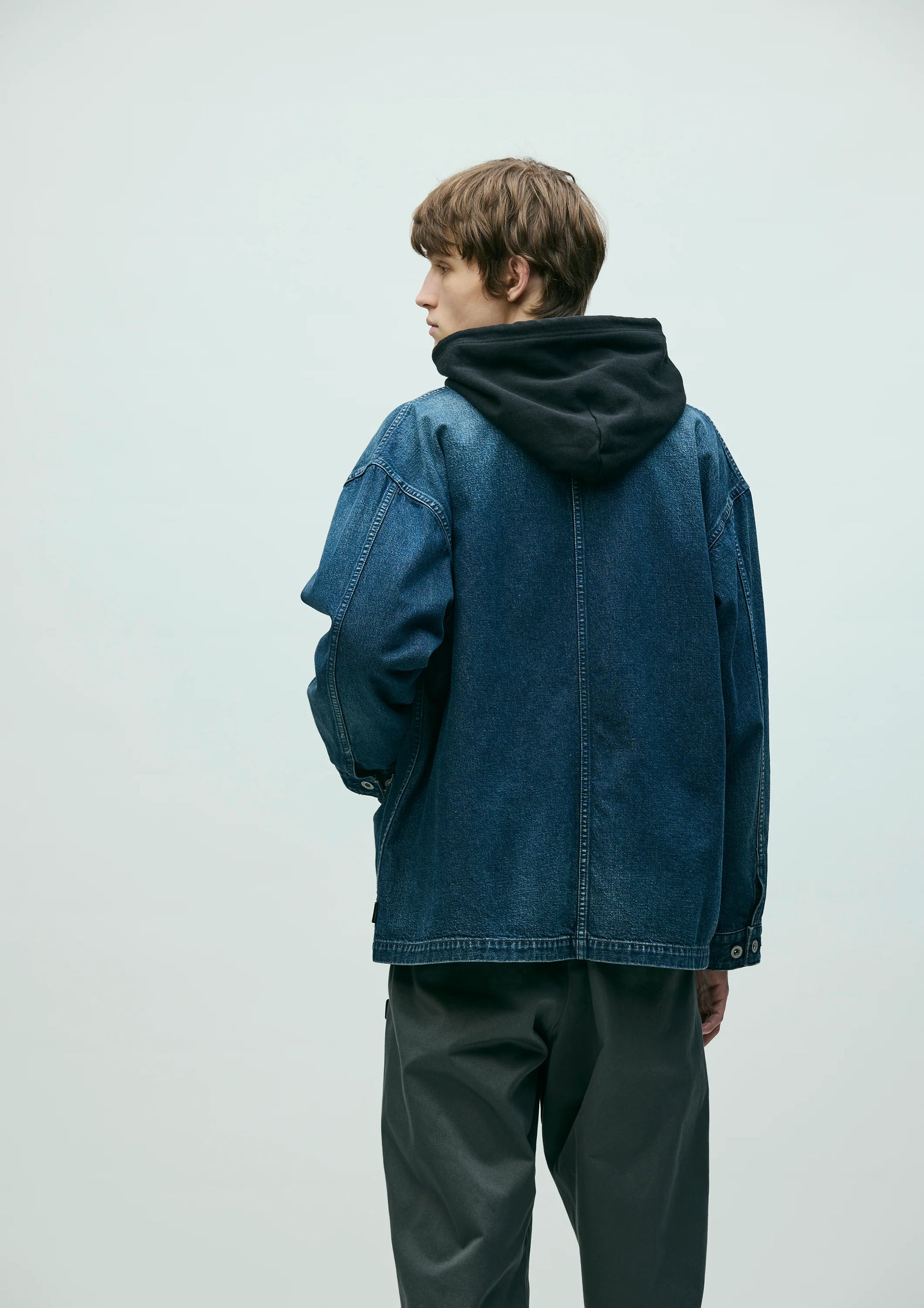 WASHED DENIM COVERALL JACKET – TIME AFTER TIME WASHED DENIM COVERALL JACKET – TIME AFTER TIME