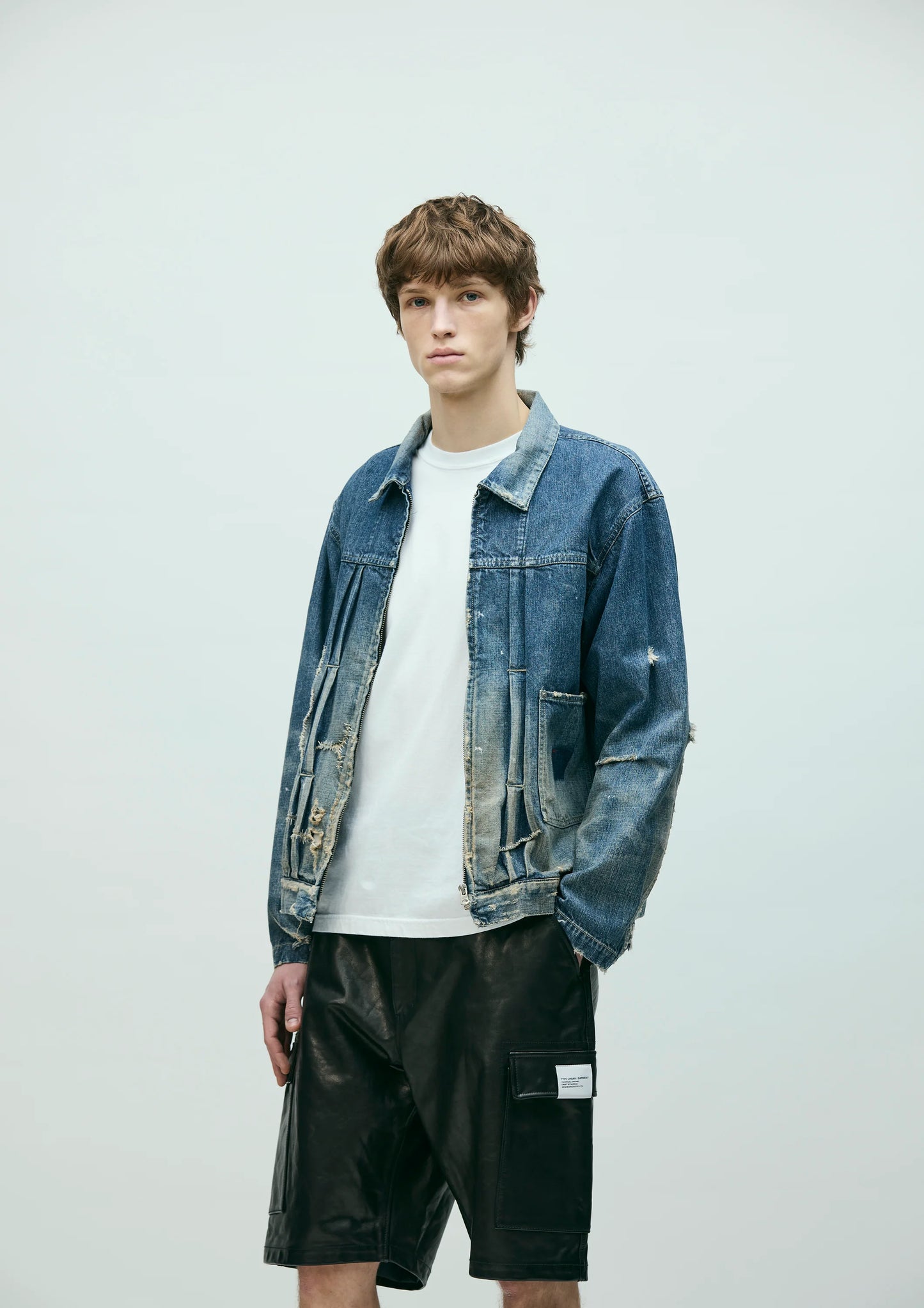 SAVAGE LW DENIM ZIP JACKET