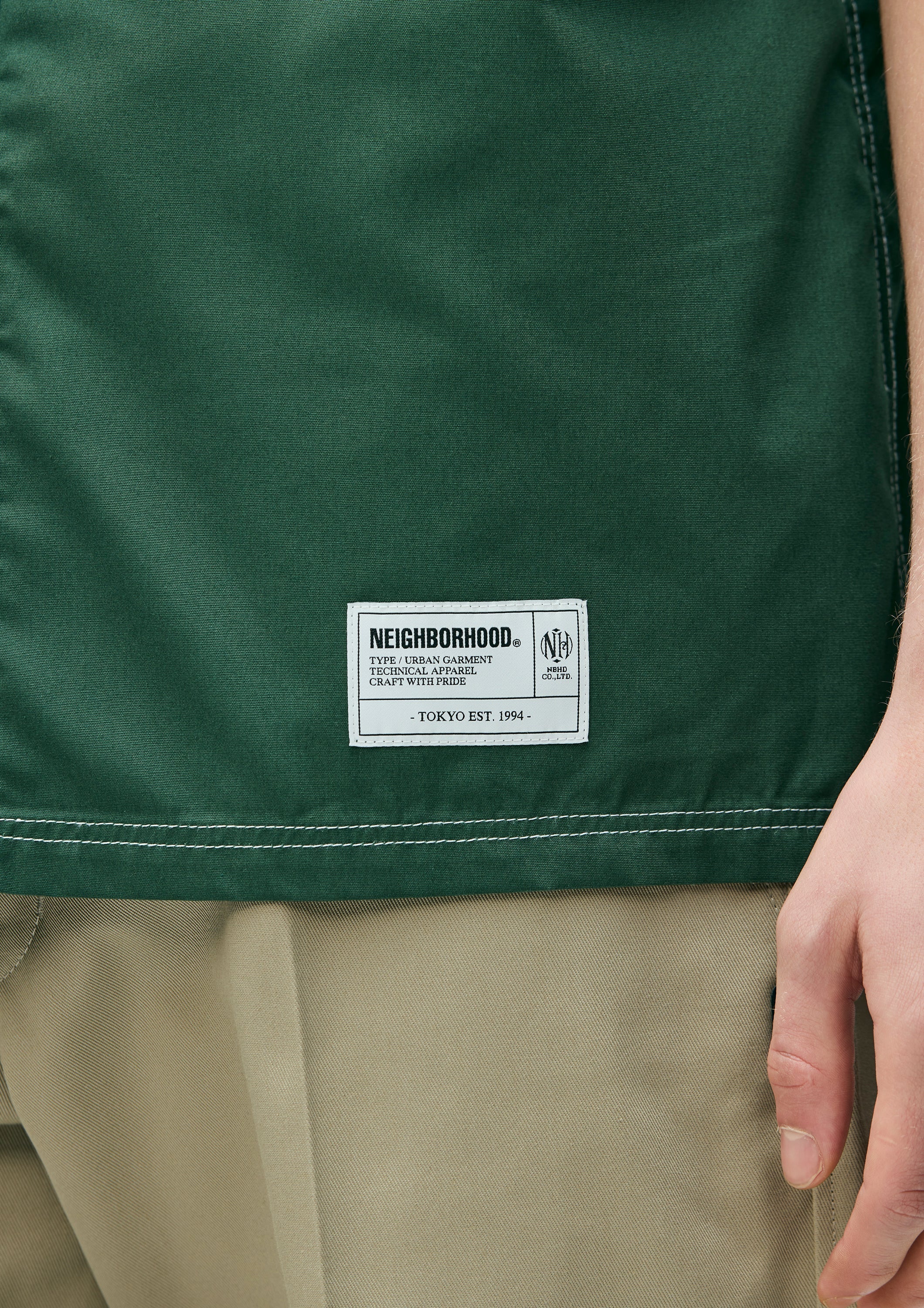 VISIBLE STITCHING SHIRT SS – TIME AFTER TIME