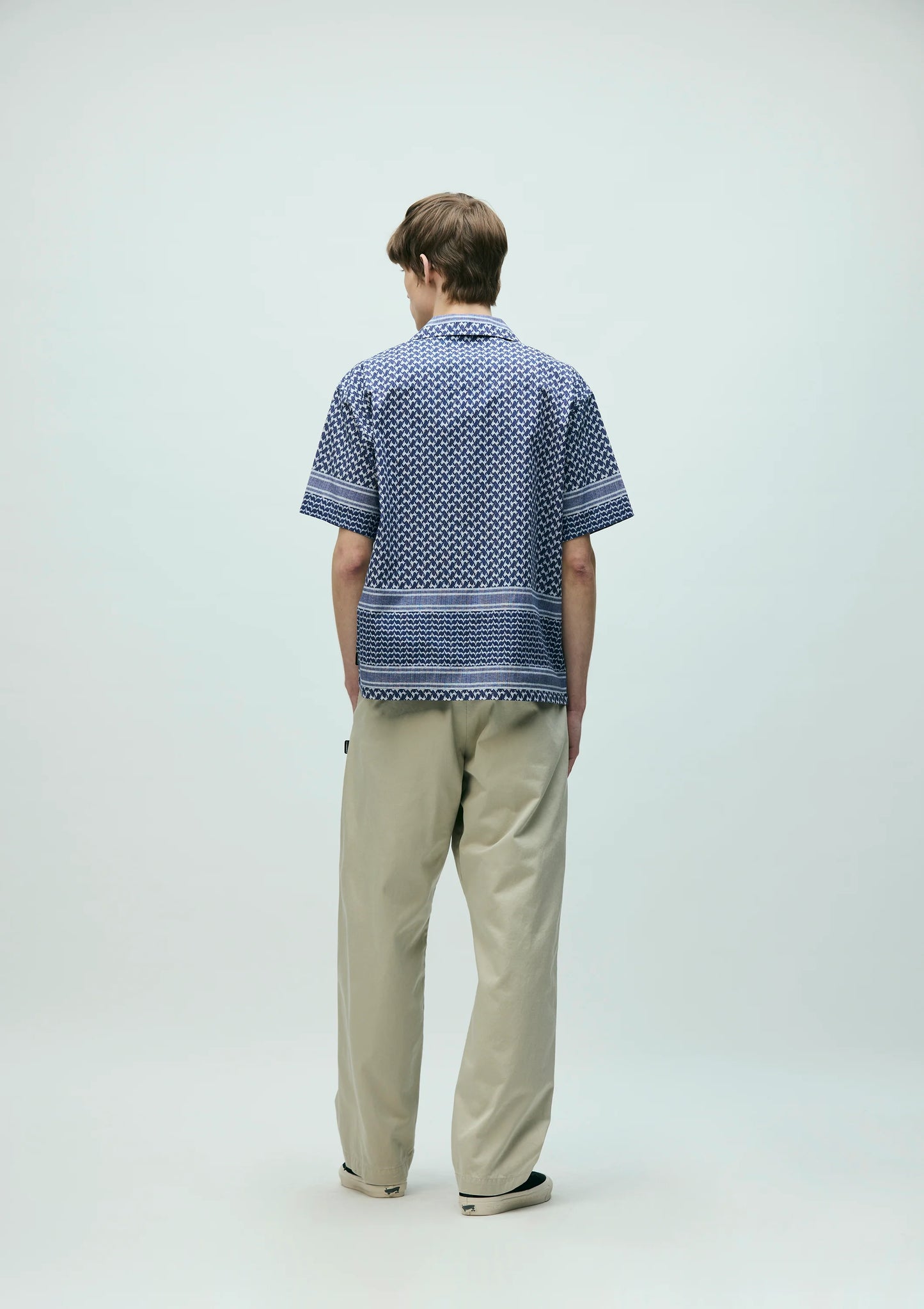SHEMAGH PATTERN SHIRT SS