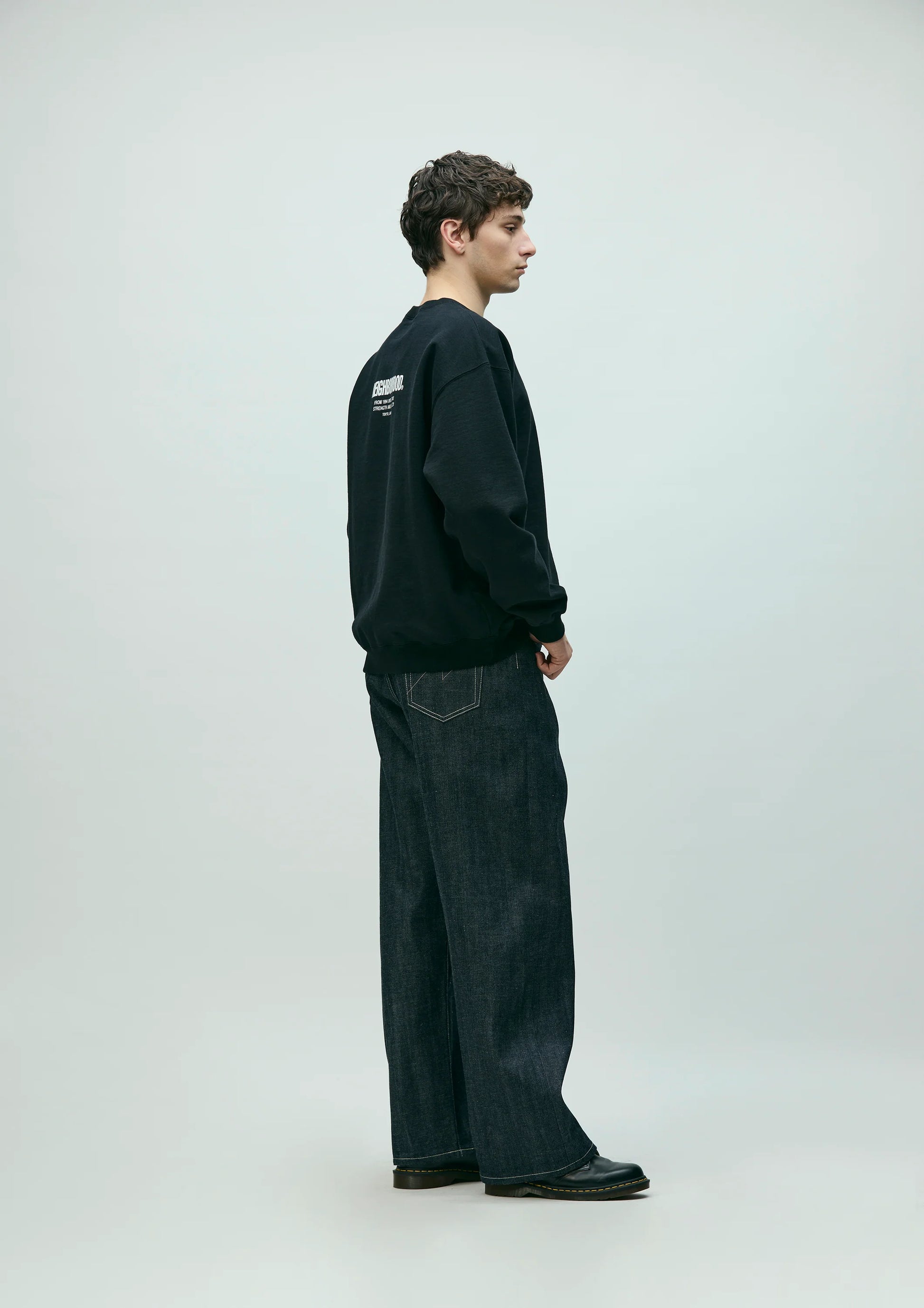 RIGID DENIM DP WIDE PANTS – TIME AFTER TIME RIGID DENIM DP WIDE PANTS – TIME AFTER TIME