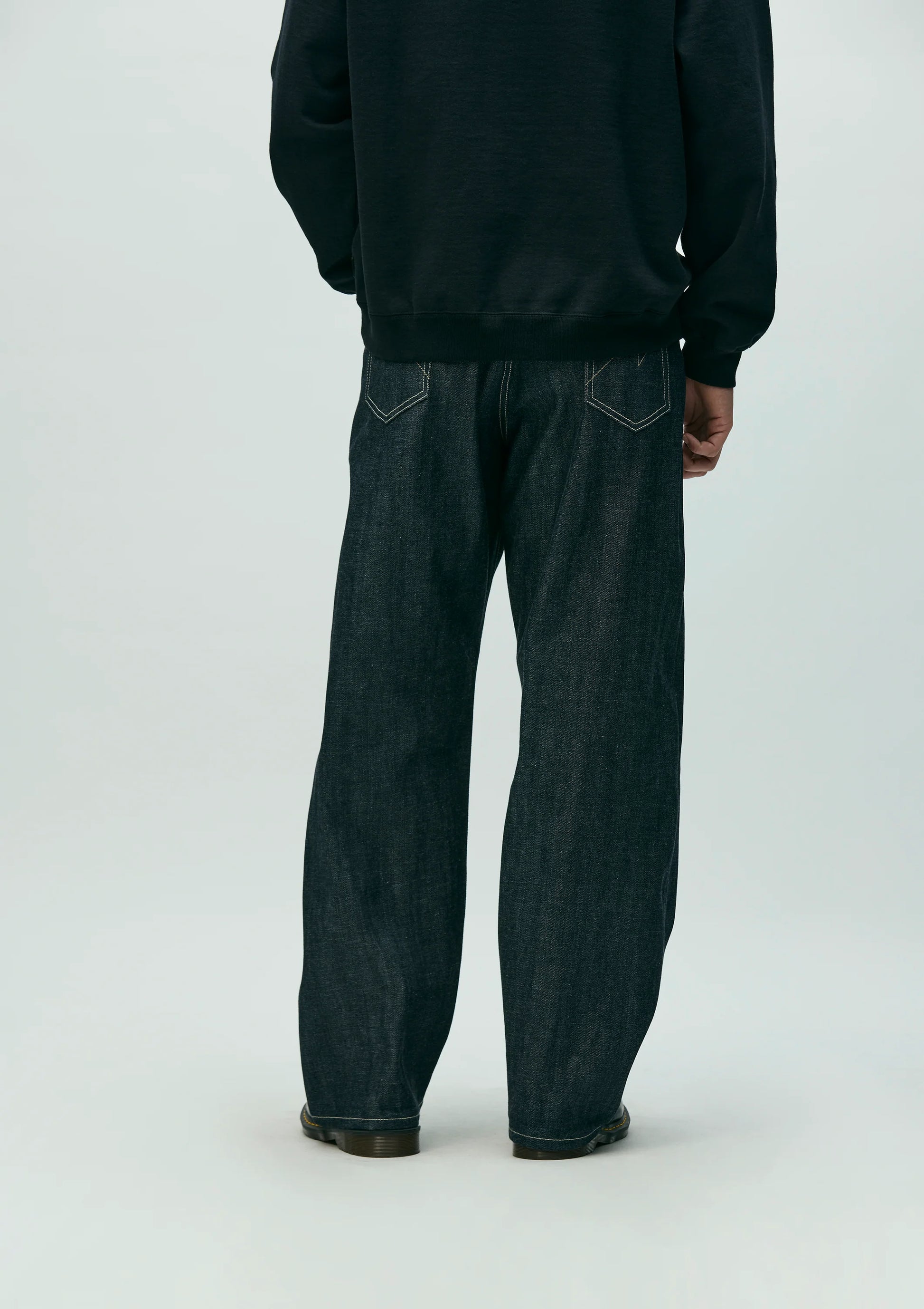RIGID DENIM DP WIDE PANTS – TIME AFTER TIME