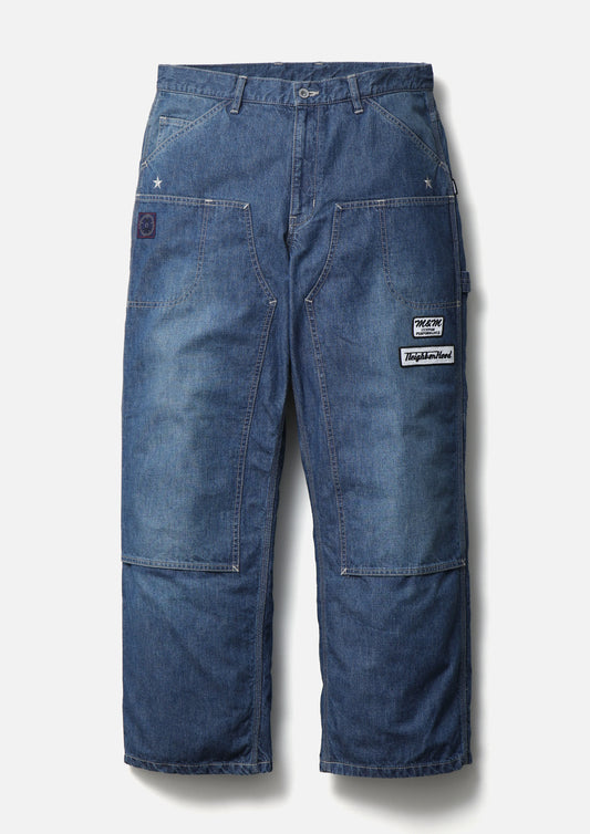 NH X M&M . WASHED DENIM PAINTER PANTS