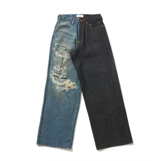 HALF AGED MODERN DENIM WIDE CUT