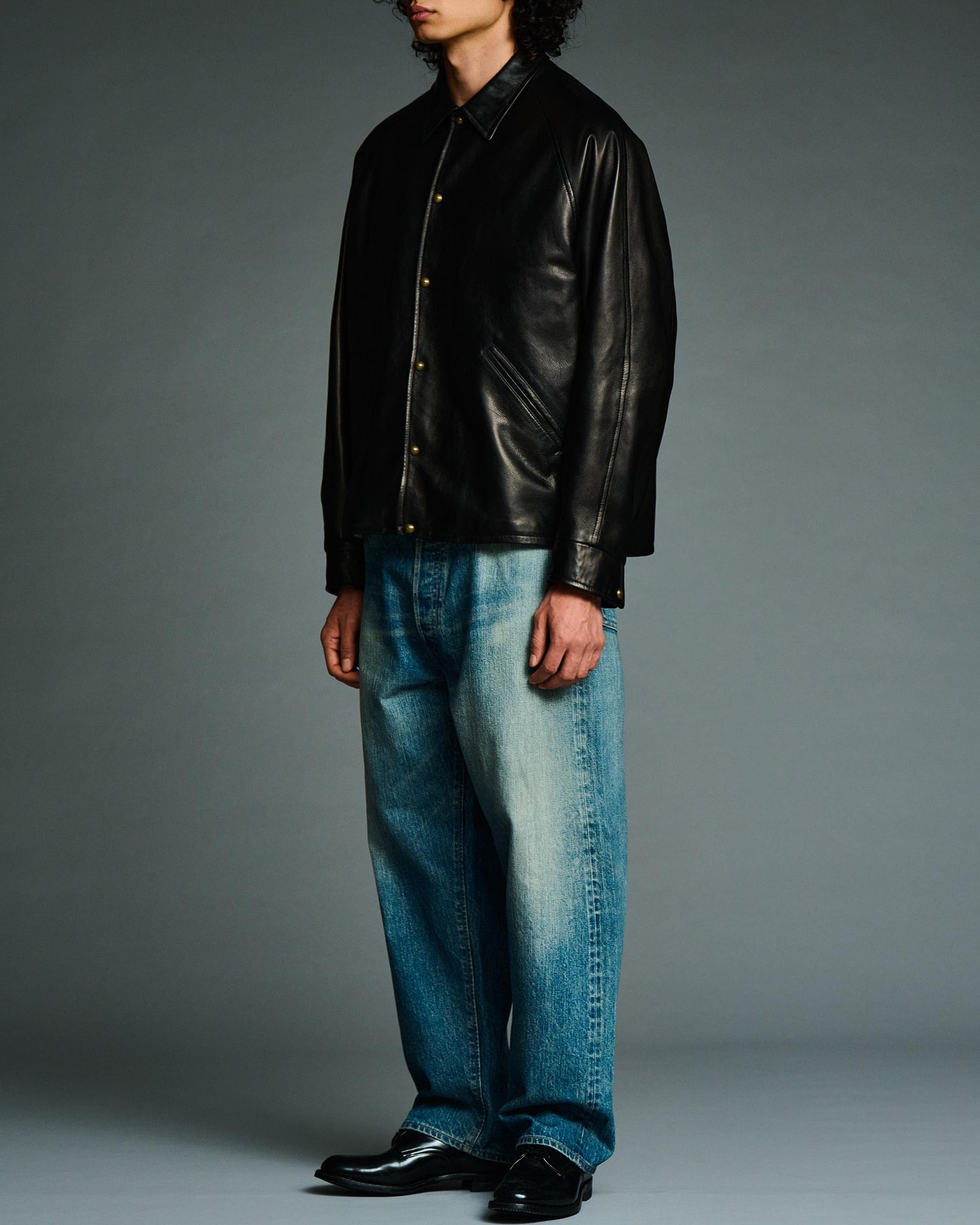 Leather Coach Jacket