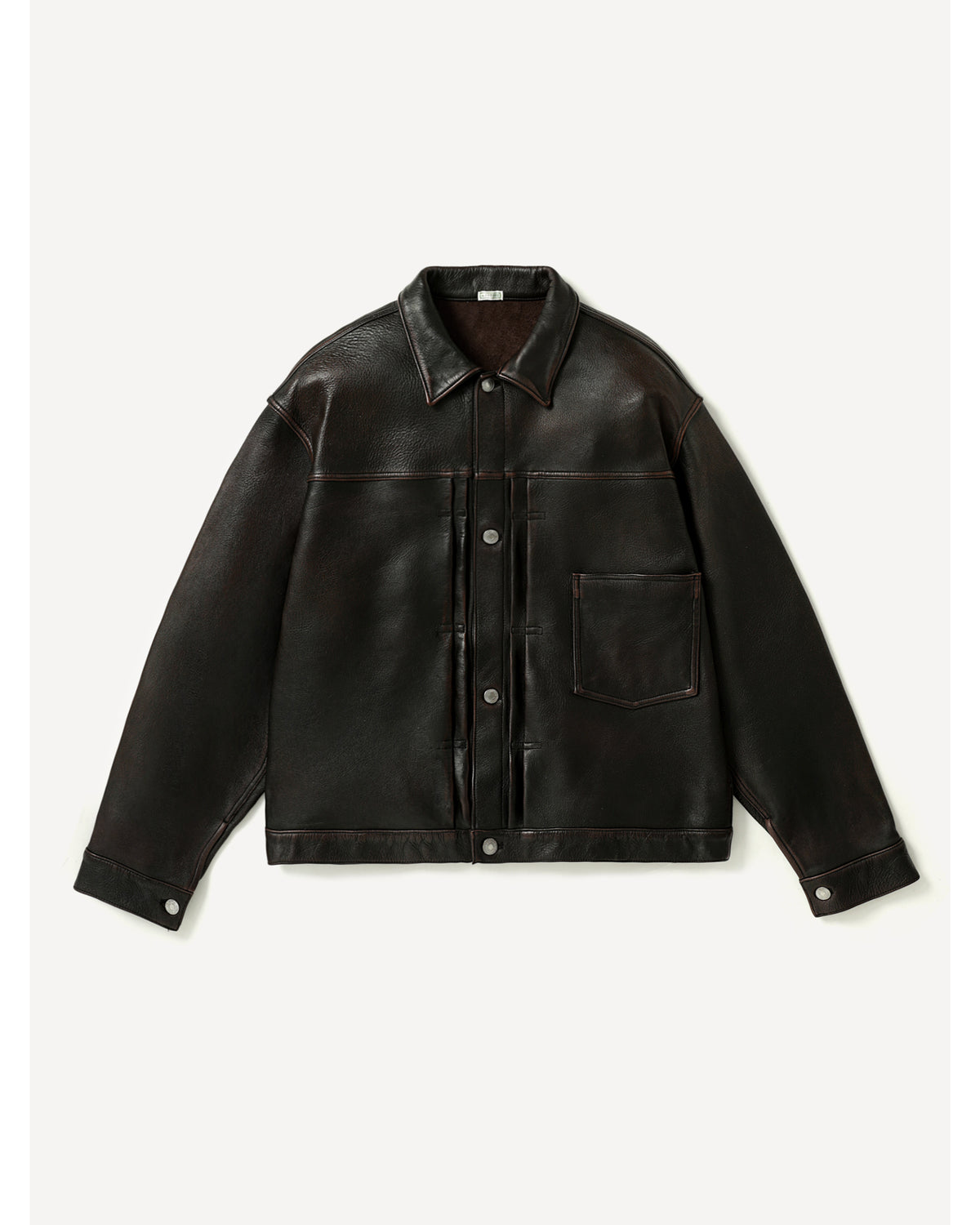 Vintage Leather 1st Type Jacket BROWN – TIME AFTER TIME