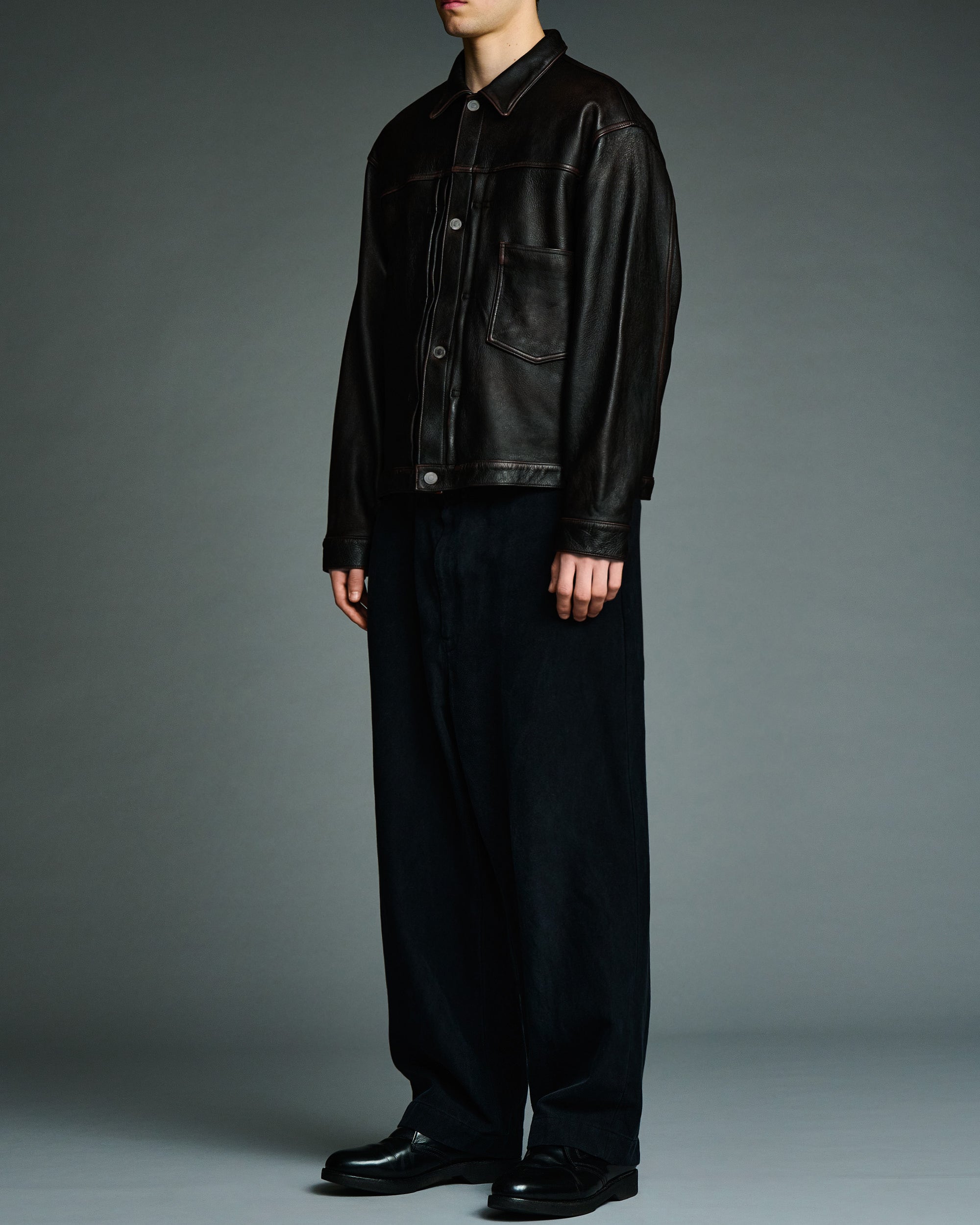 Vintage Leather 1st Type Jacket BROWN – TIME AFTER TIME