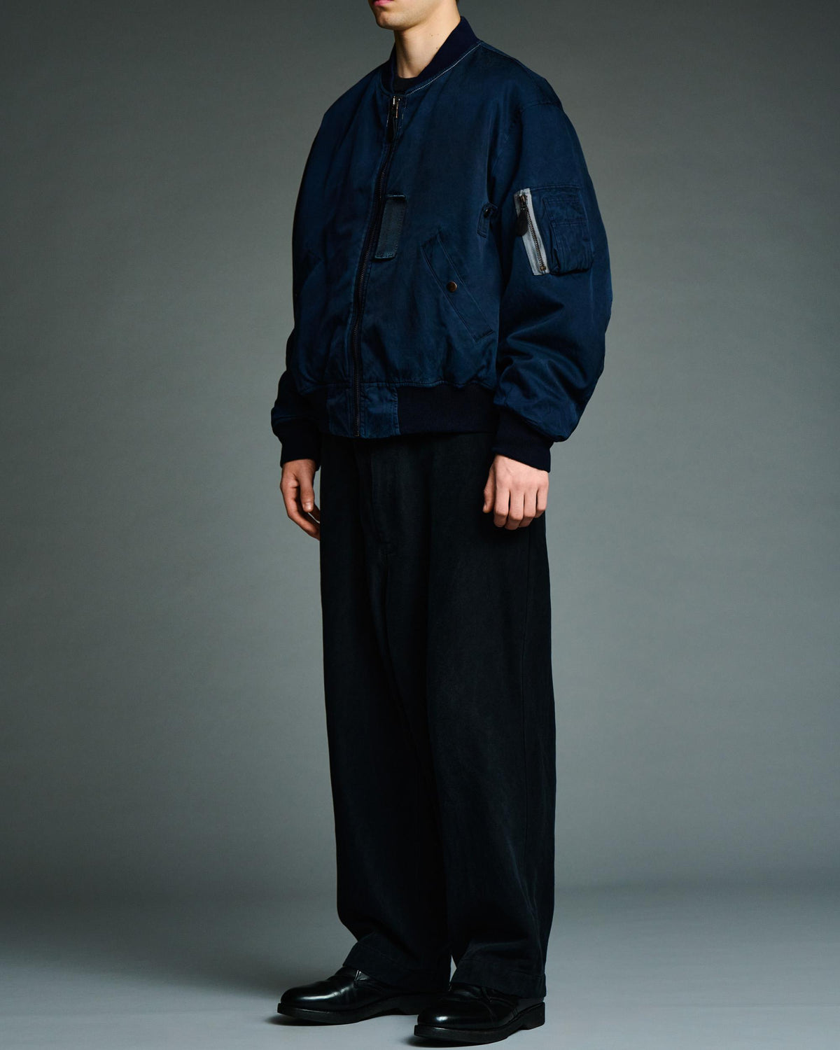 Vintage Silk B-15C Flight Jacket