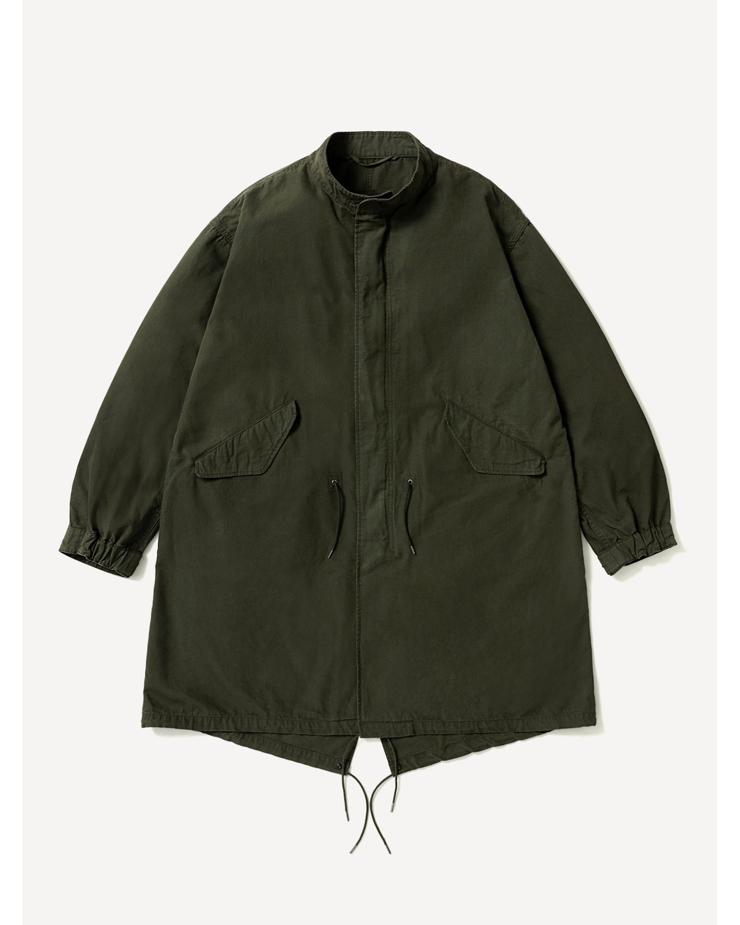 Vintage Washed Wool M-65 Field Parka OLIVE