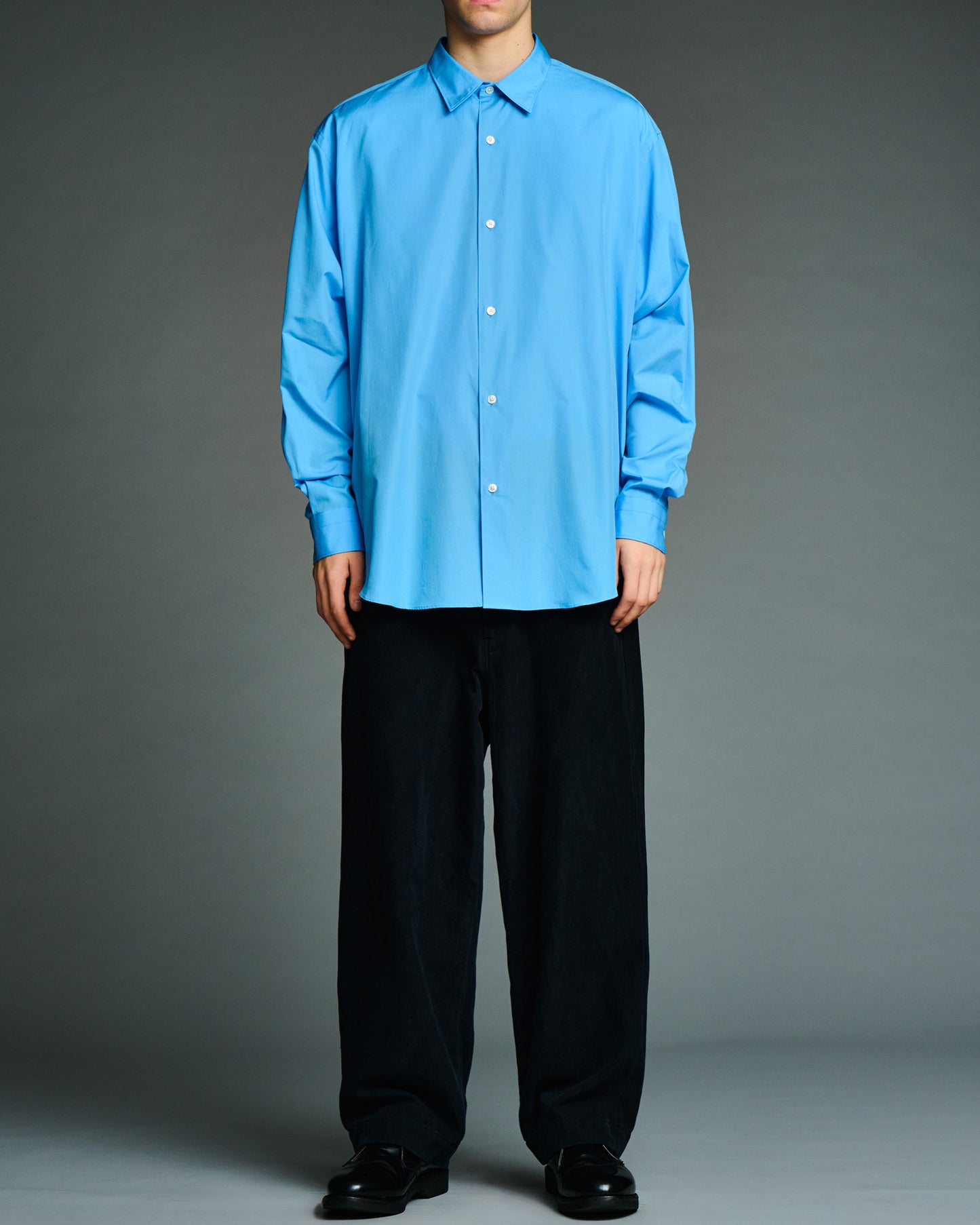 Regular Collar Shirts SAX