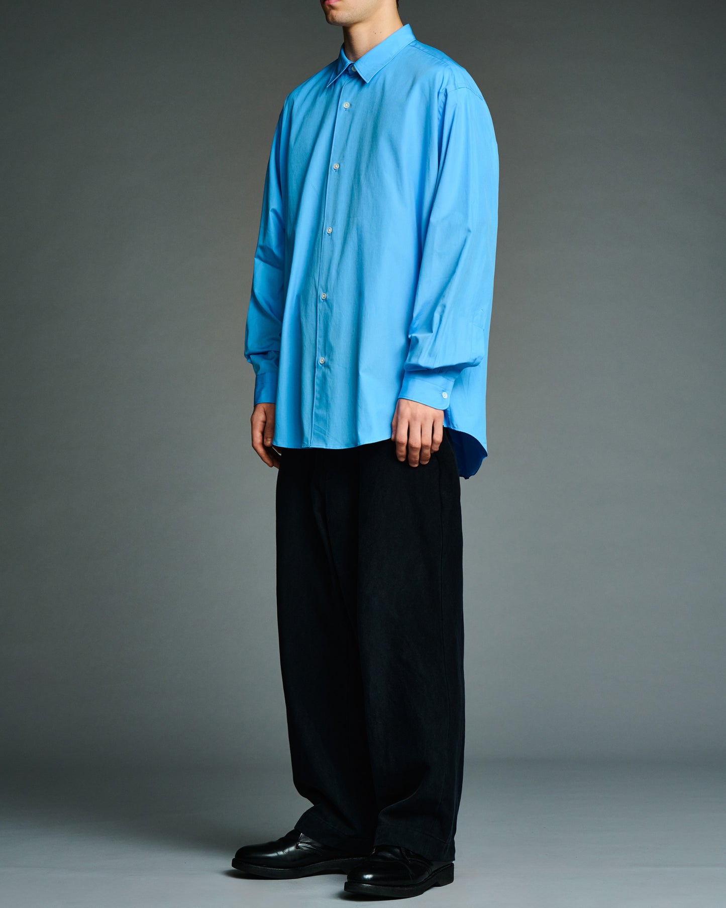 Regular Collar Shirts SAX
