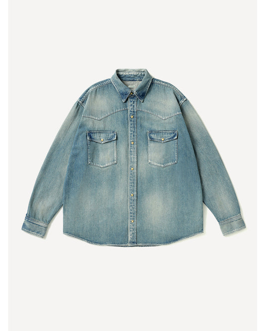 Vintage Western Denim Shirts INDIGO