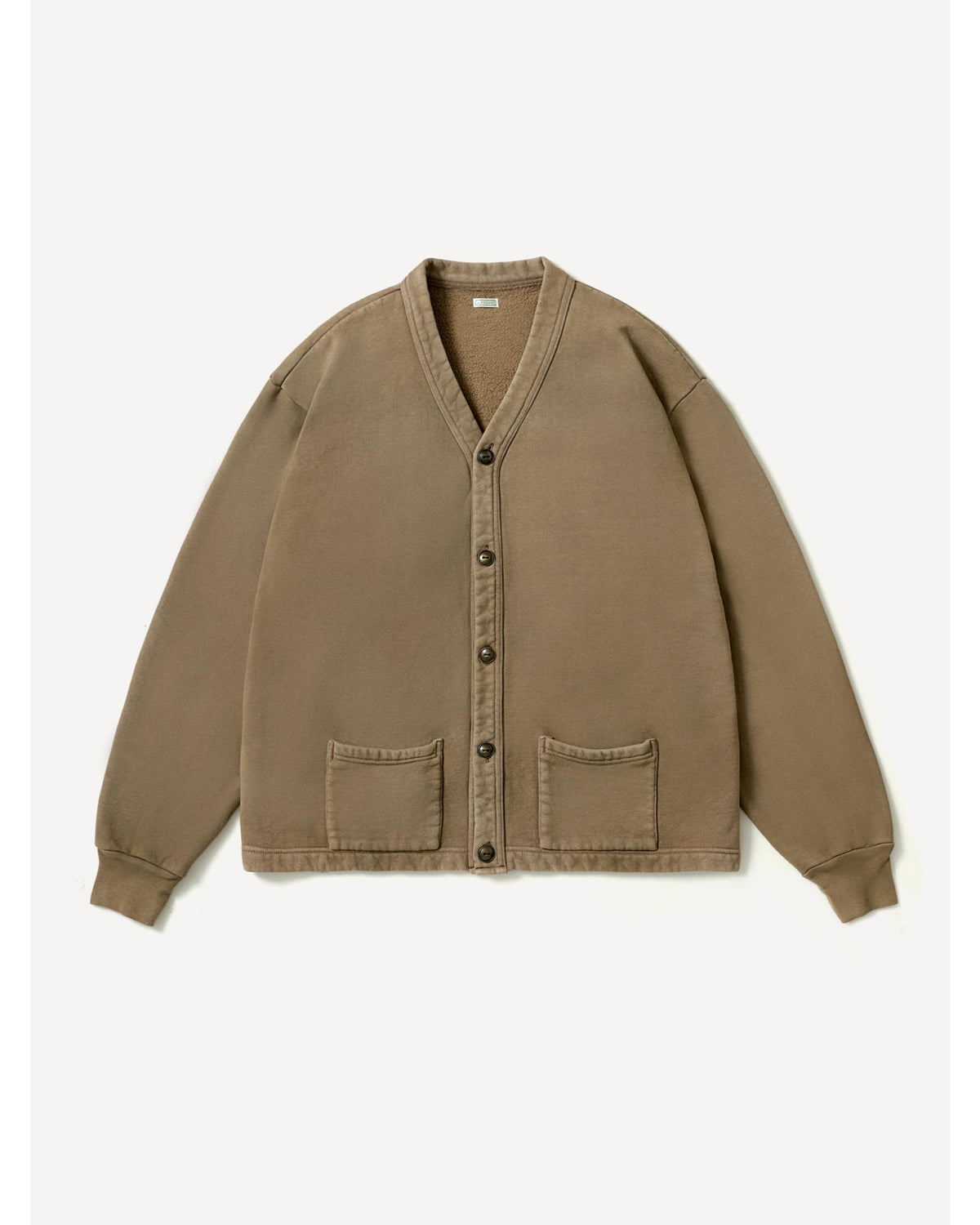 Vintage Sweat Cardigan  MOCHA
