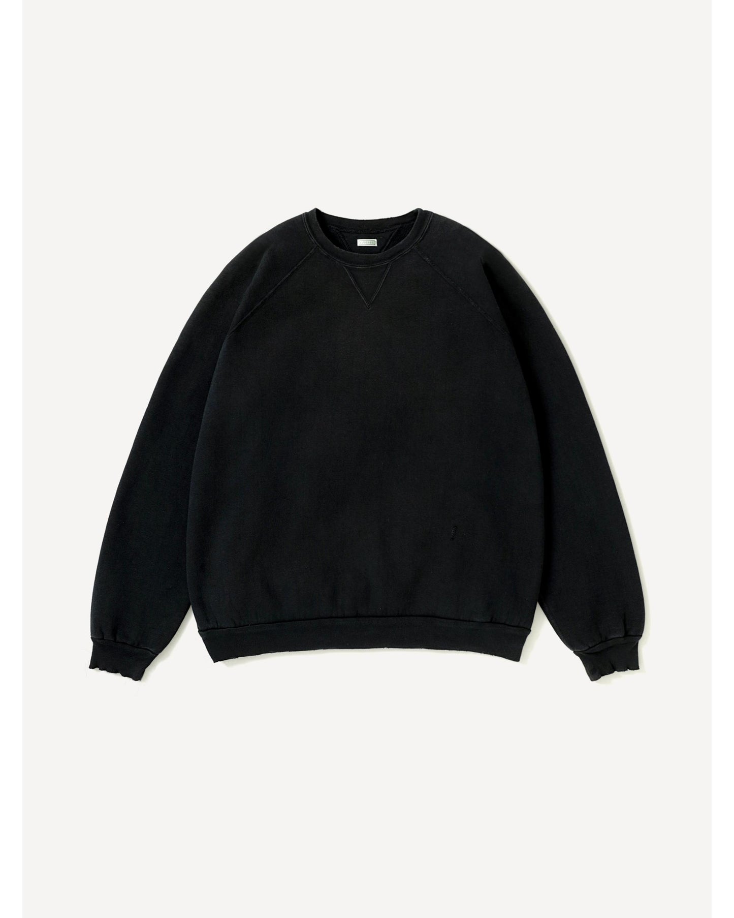 Vintage Double V Sweatshirt  BLACK